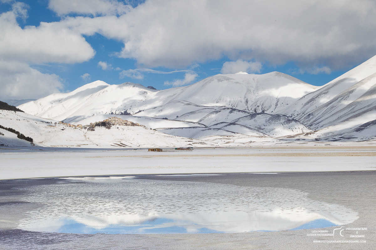 Castelluccio di Norcia in Inverno