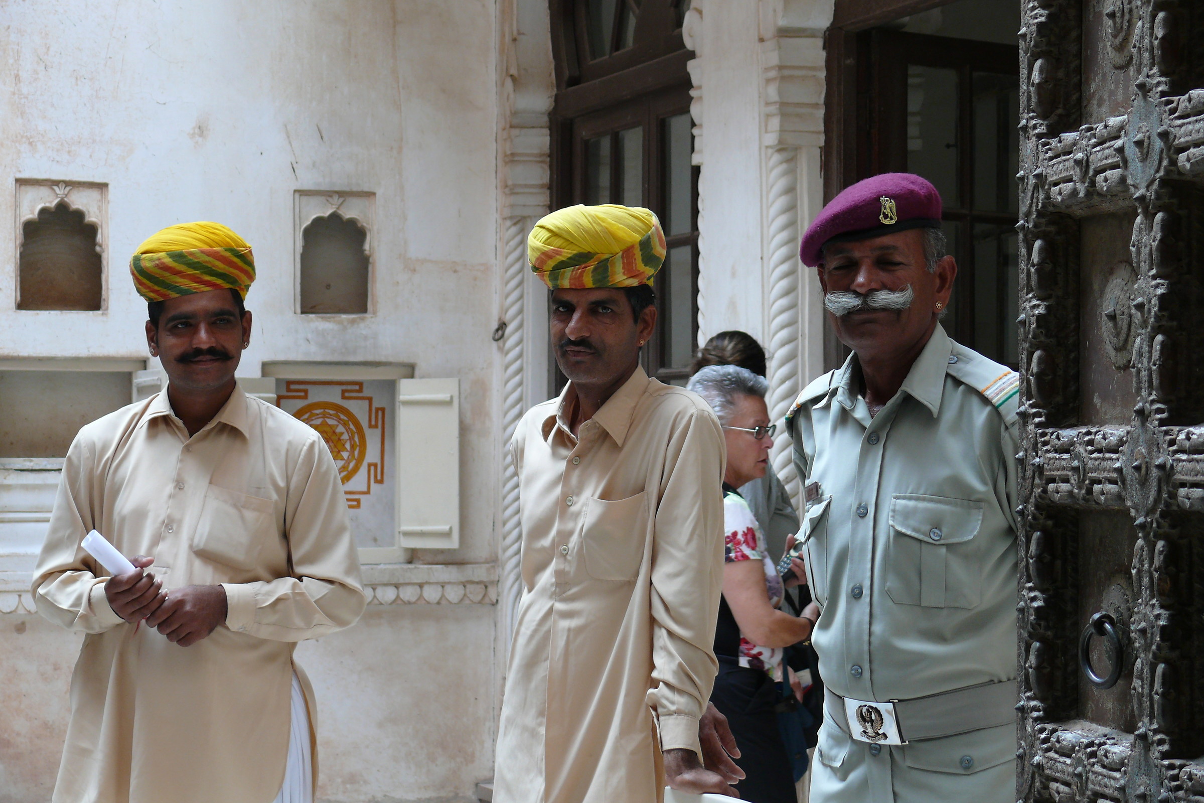 Guards at Jodhpur fort