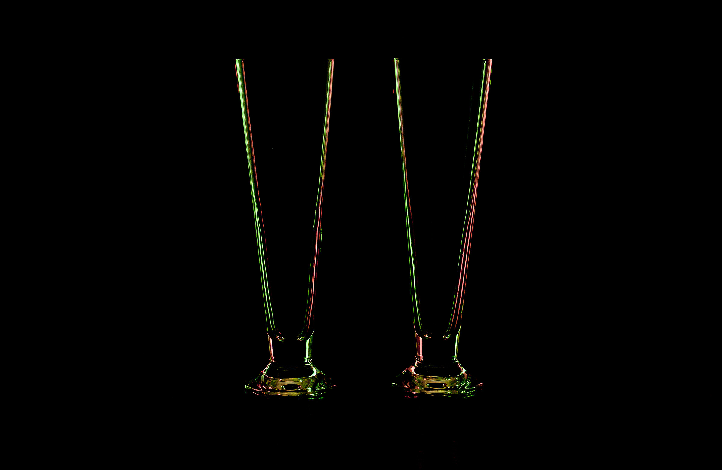 Bright lines: red / green (2)