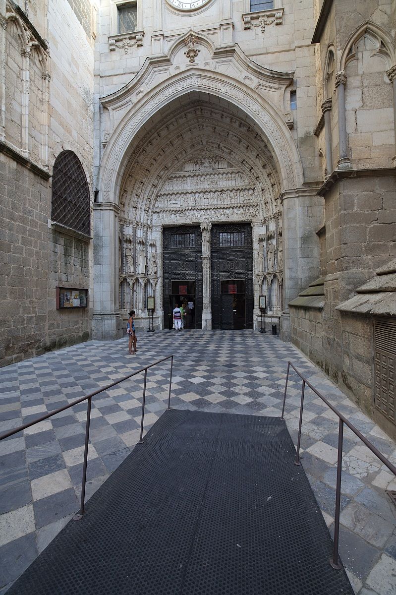 Portale della Cattedrale di Toledo - Spagna