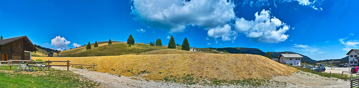 Panorama from step Coe - Folgaria