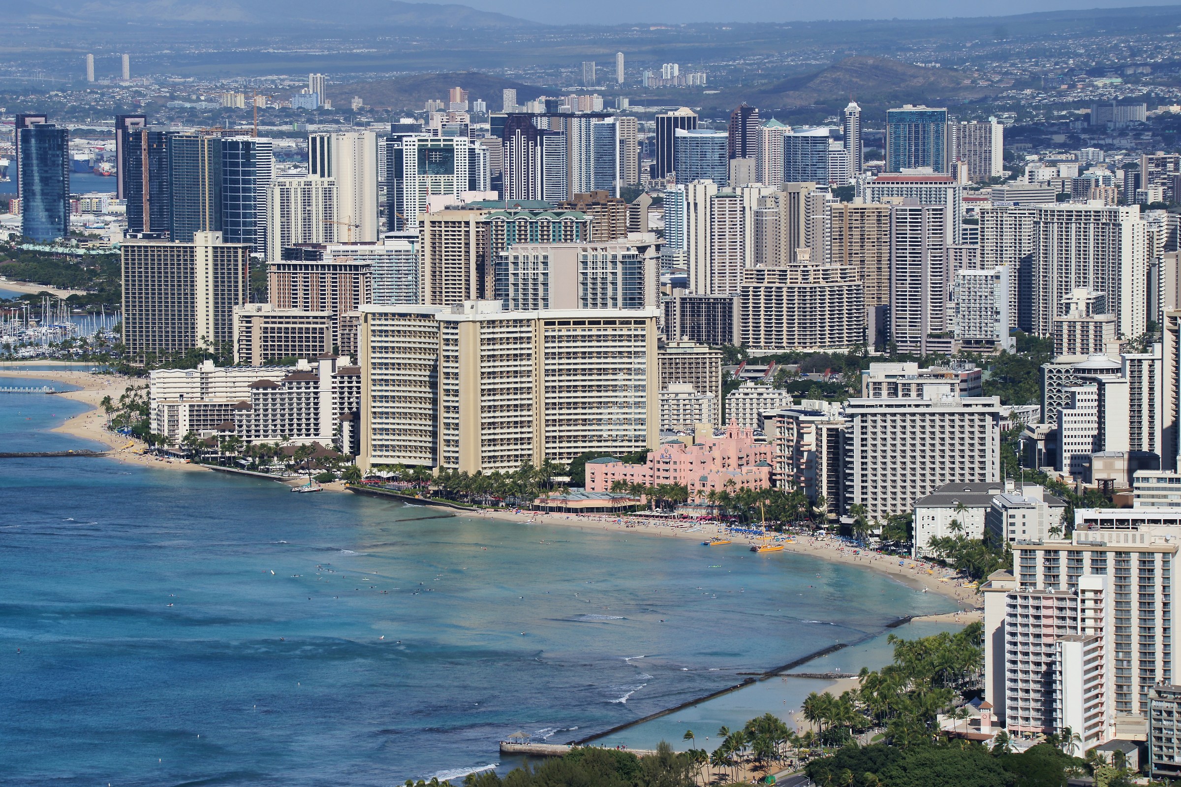 view of Waikiki, Honolulu