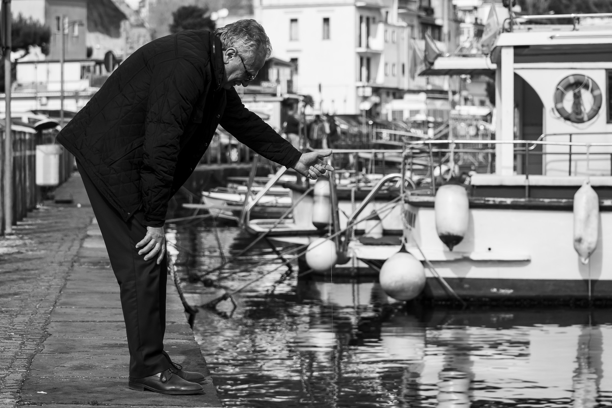 the improvised fisherman ...