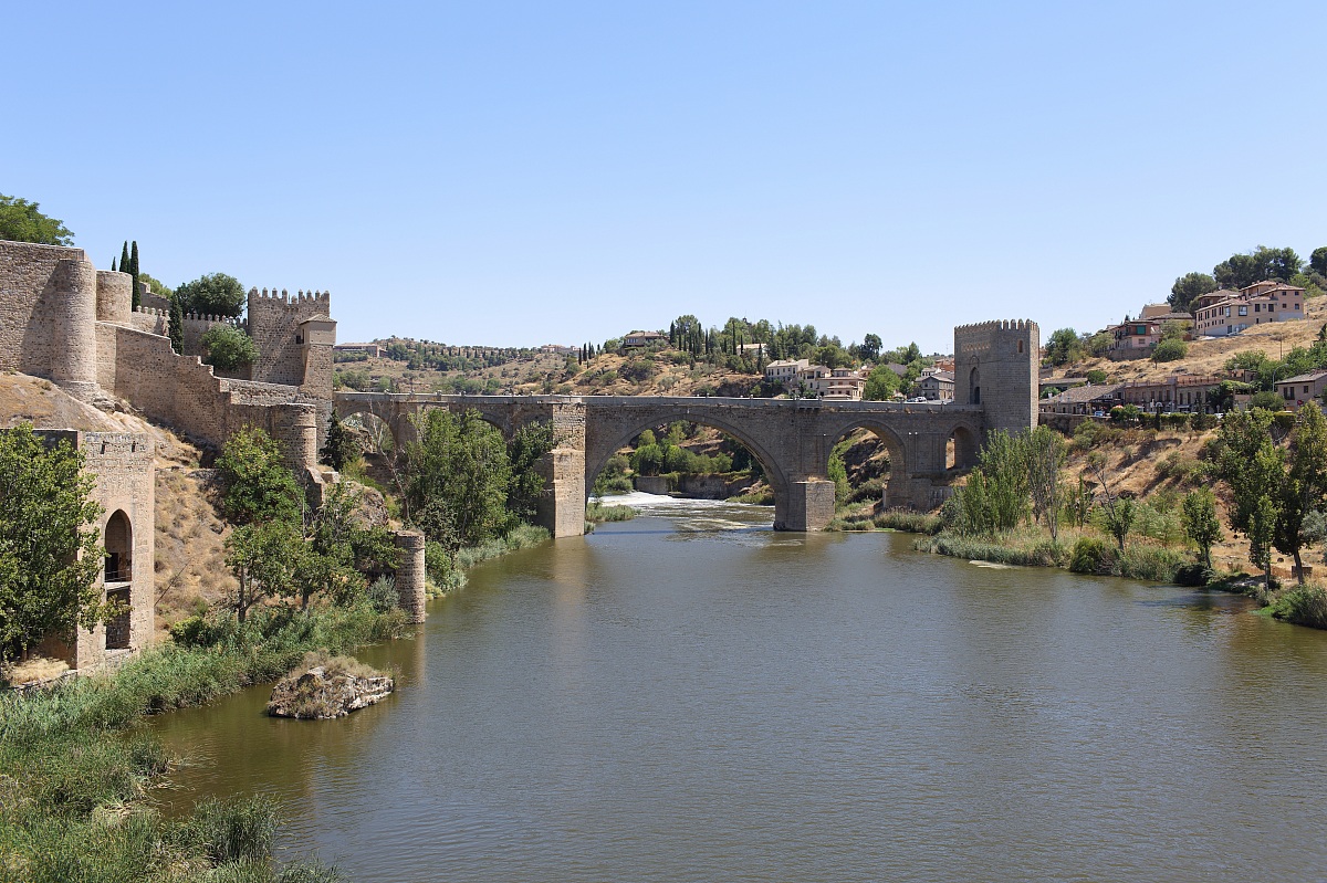 Fiume Tago e Ponte di San Martin - Toledo v2