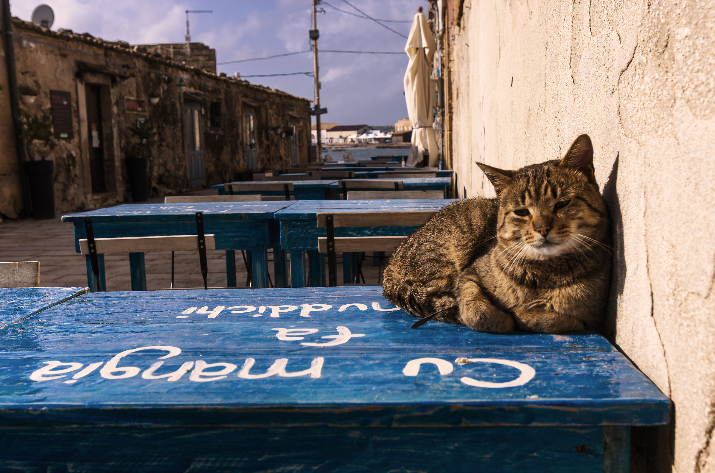 the winter sun - Marzamemi