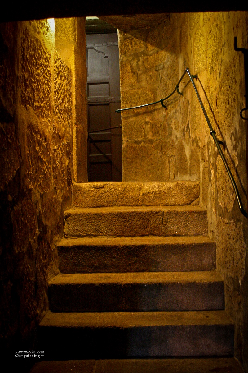 inside Clérigos Tower