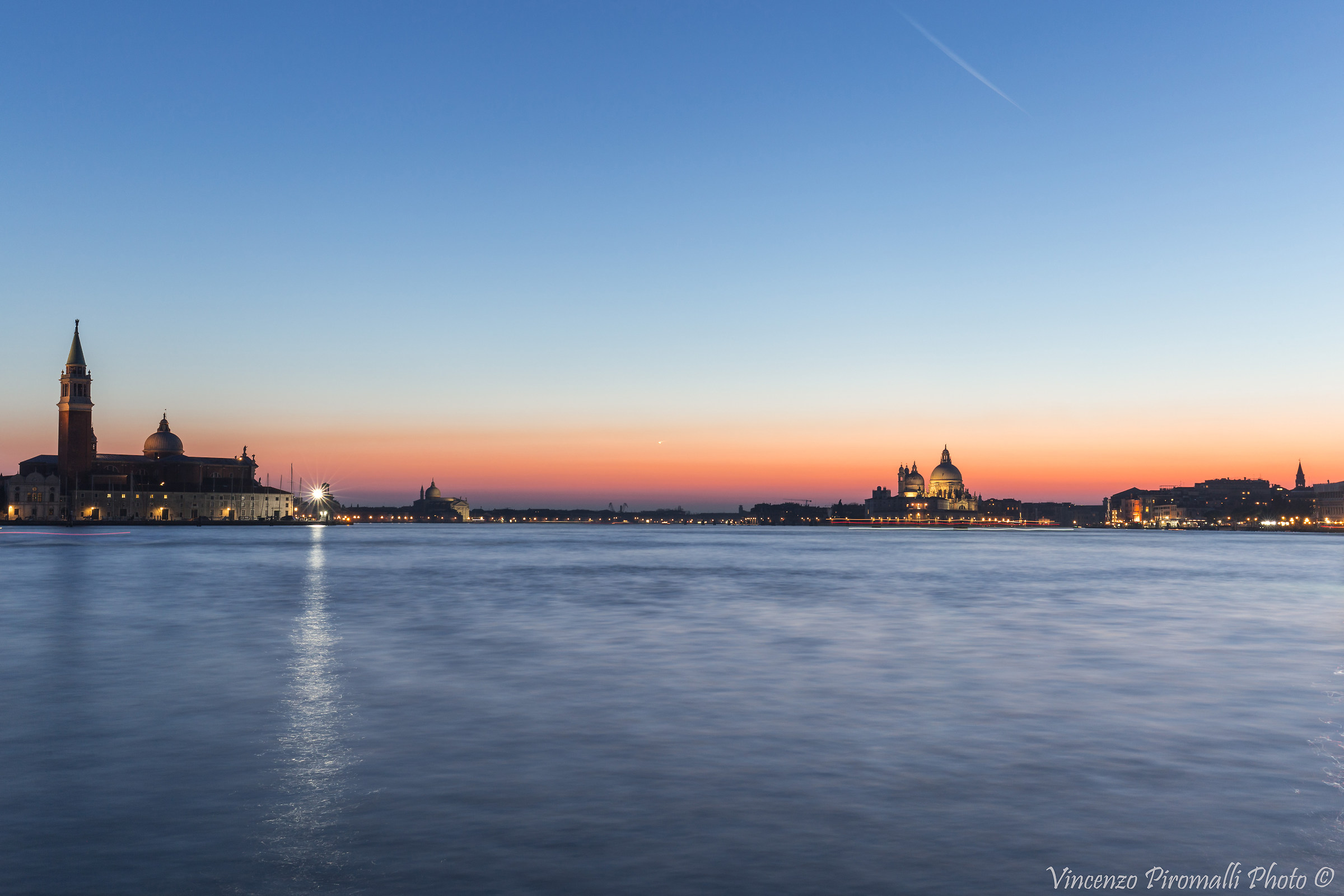Venice after sunset