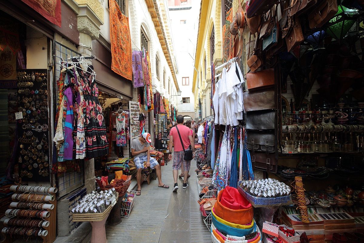 mercato arabo - Granada - Spagna v1