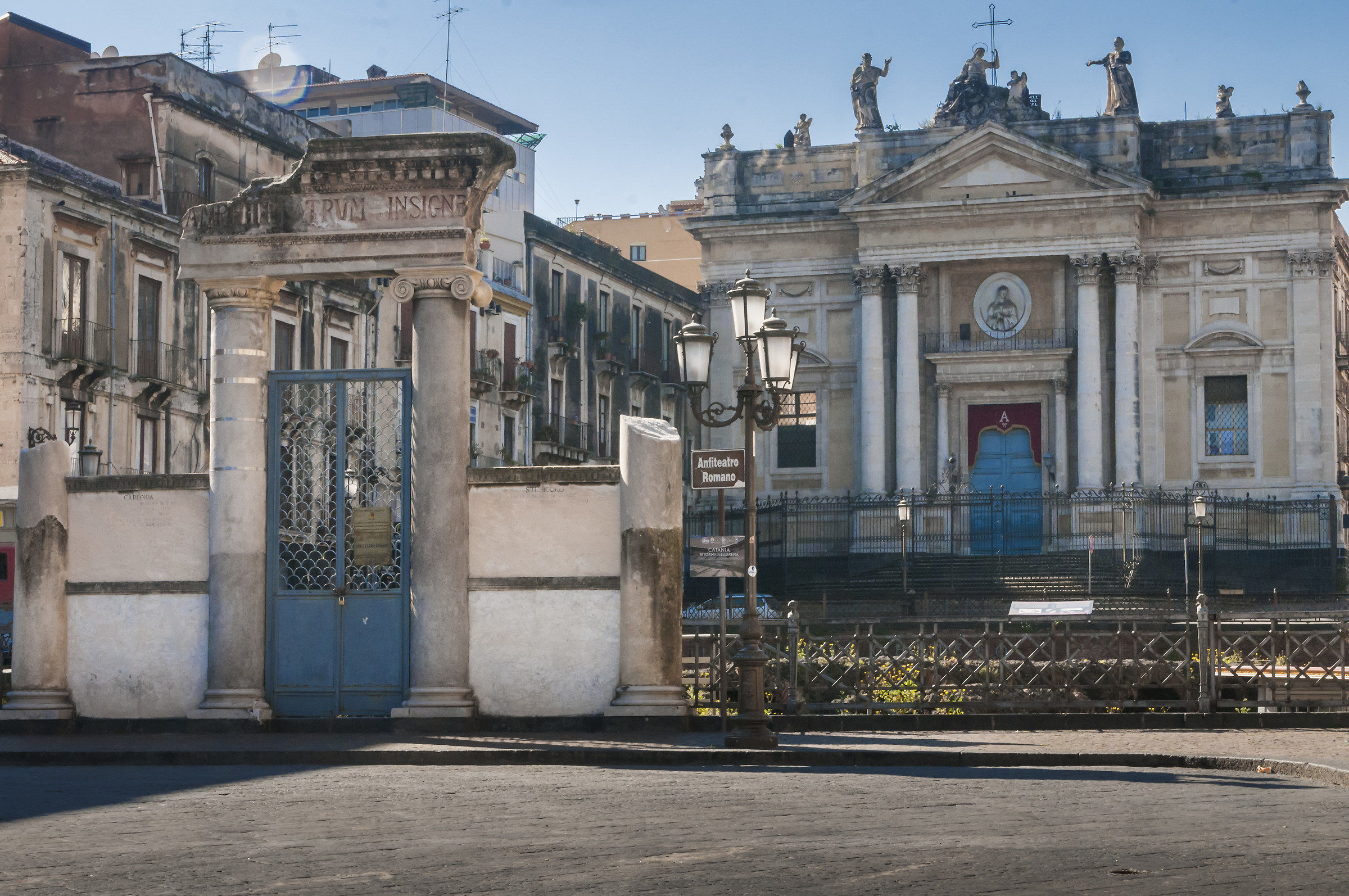 Chiesa di san Biagio dove c'è a potta jaci