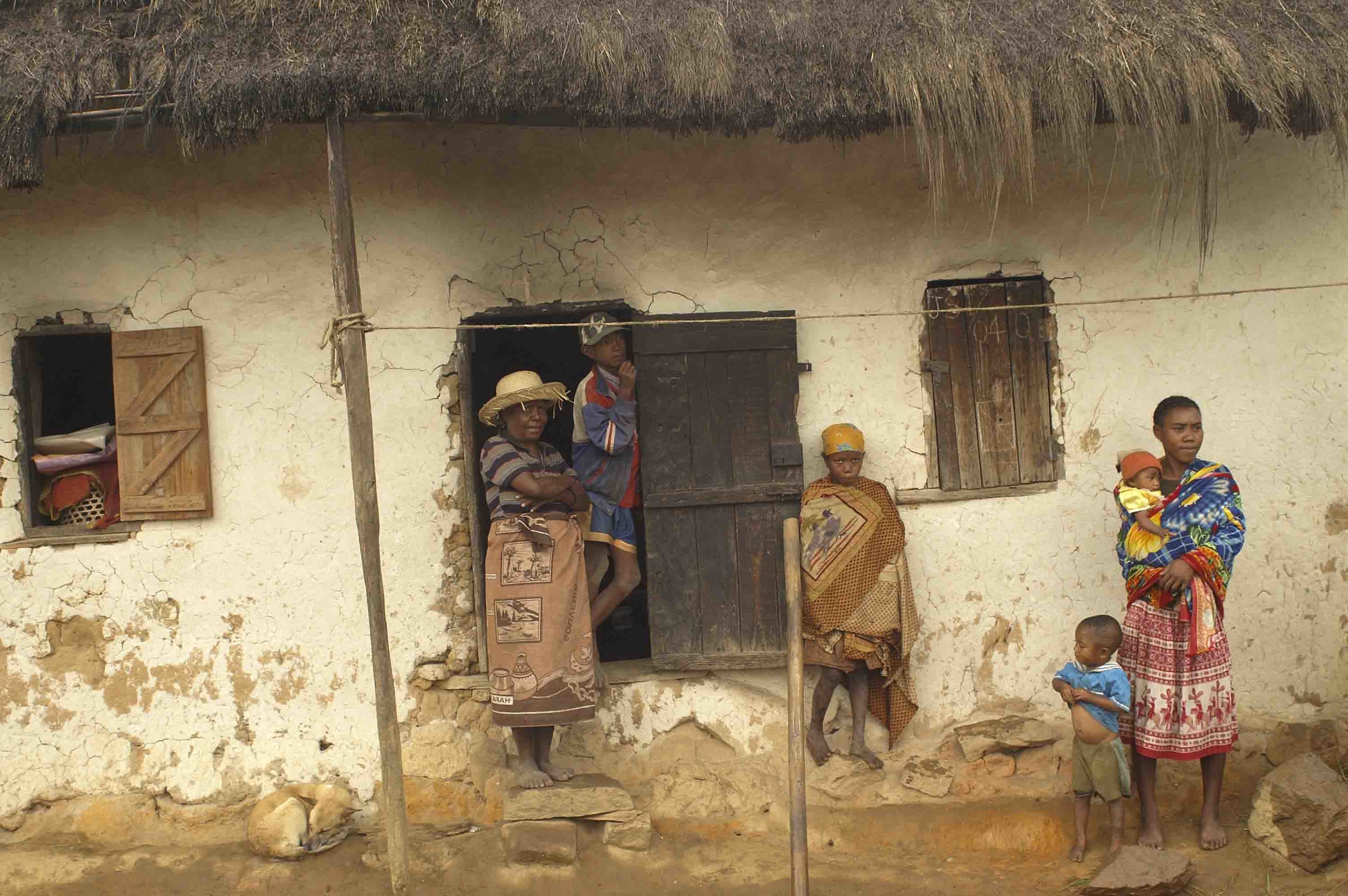 In front of the door - Madagascar