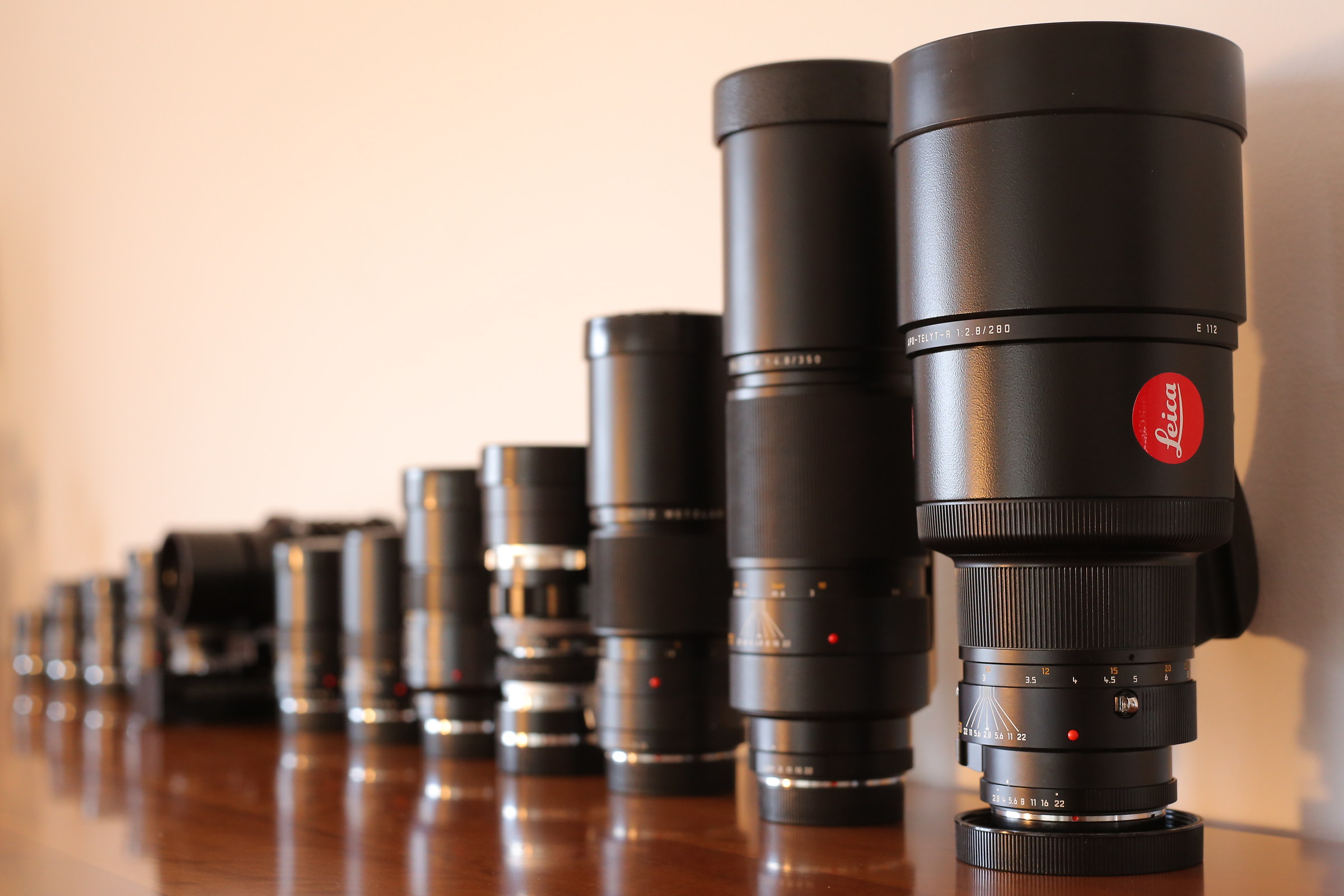 La mia attrezzatura Leitz