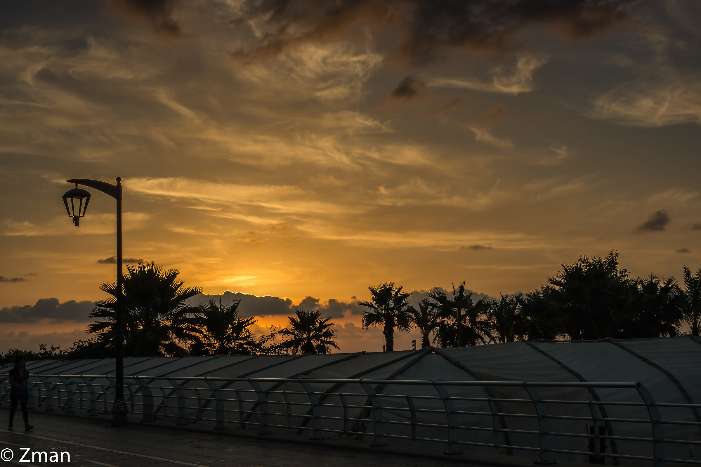 Tramonto a Al Raoushe