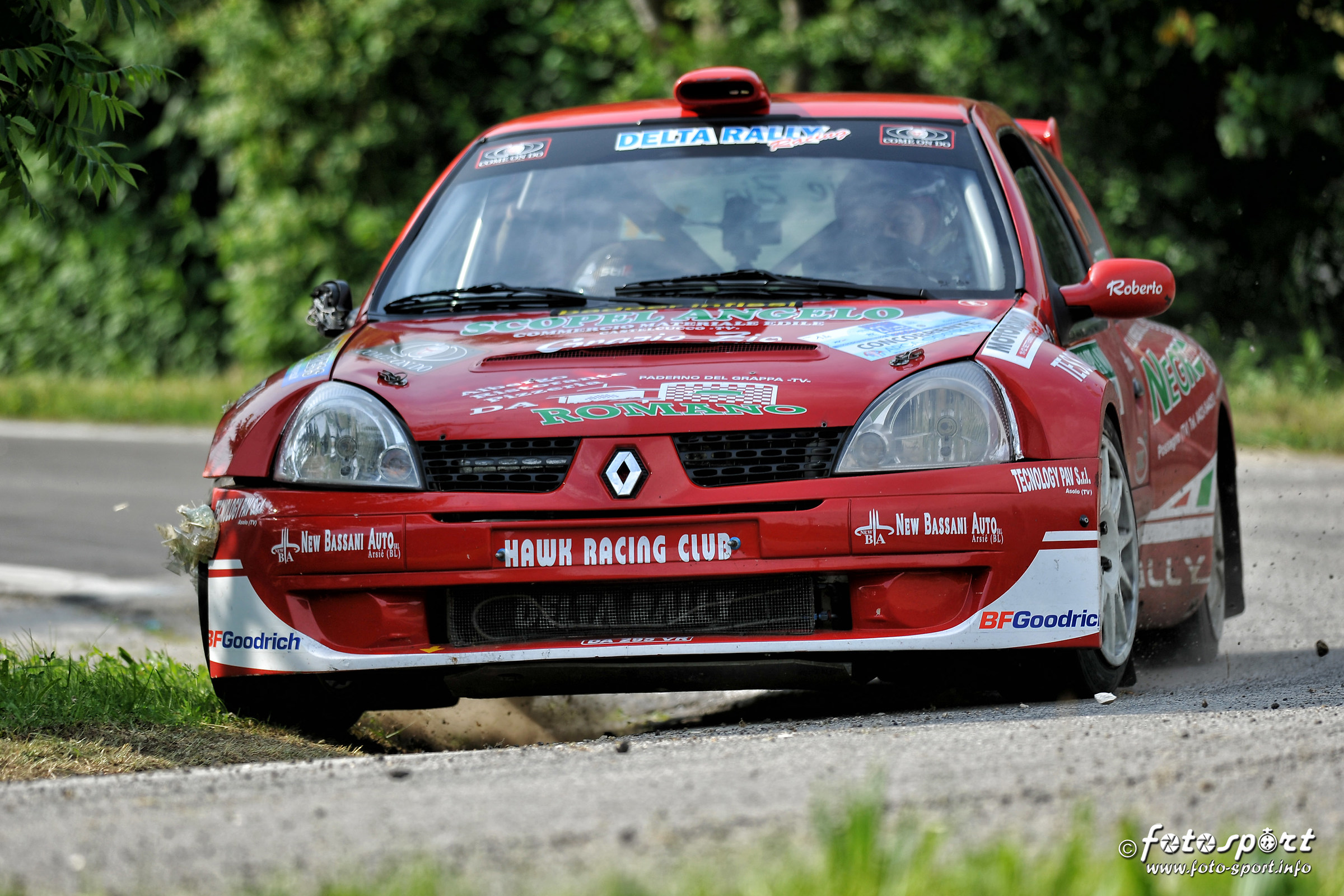 Destra veloce taglia all'interno..