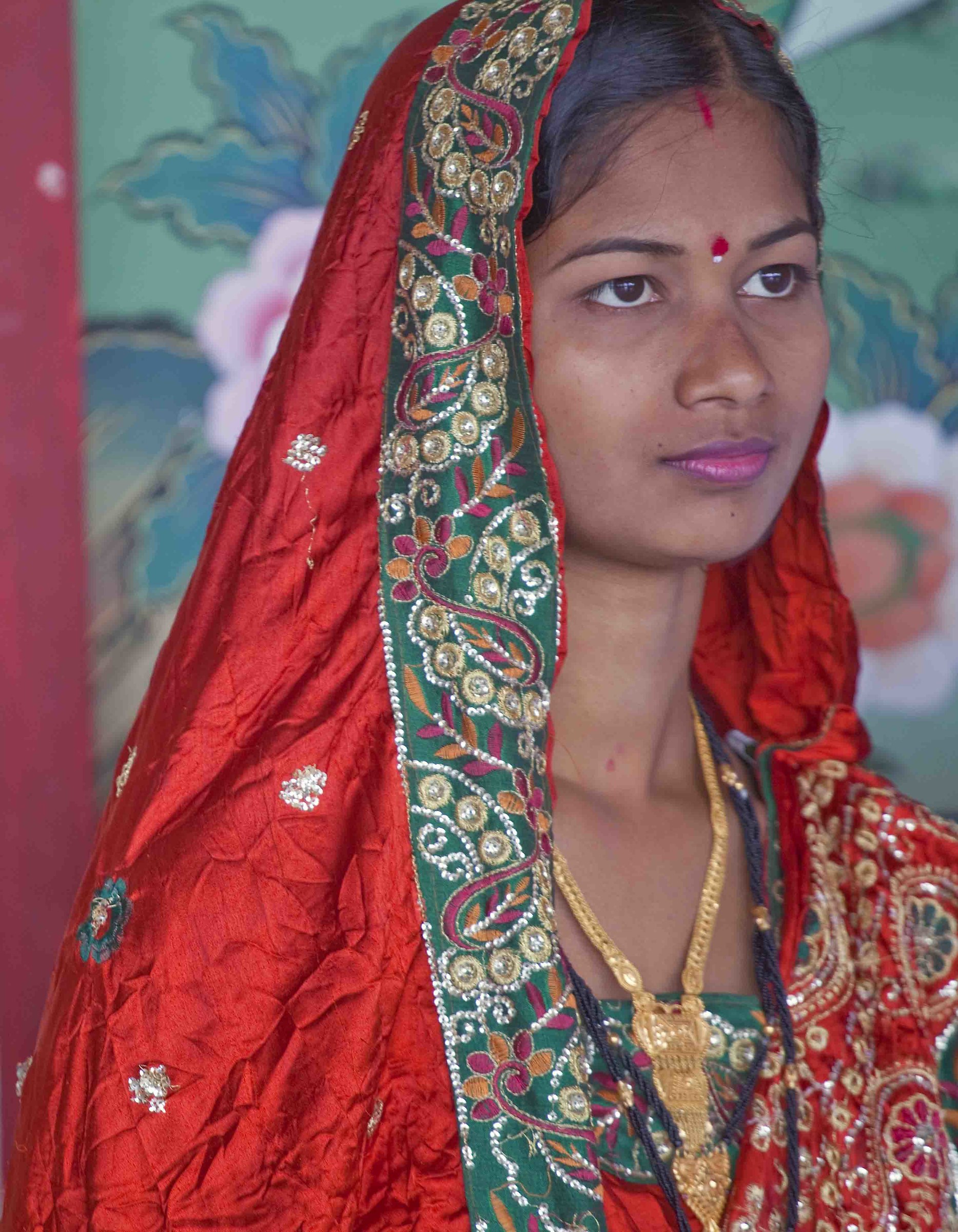 Ritratto di devota agiata - Orissa