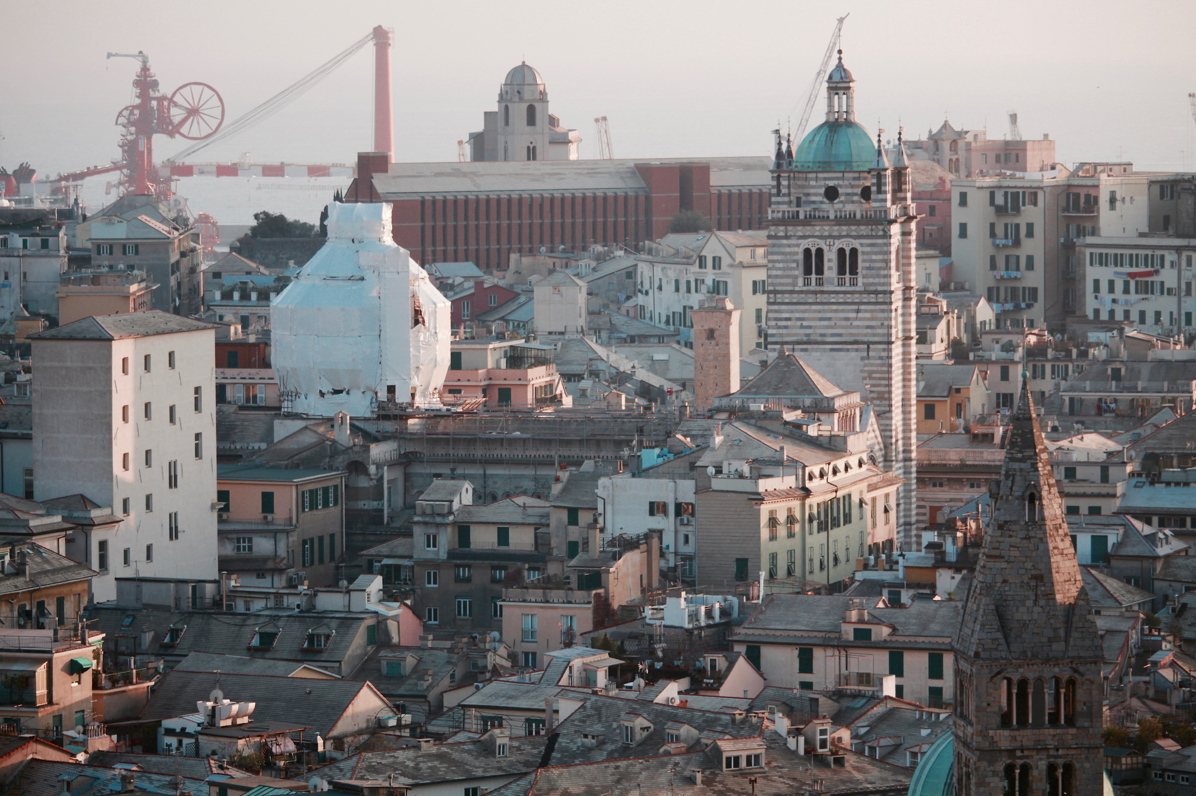 Genoa from above