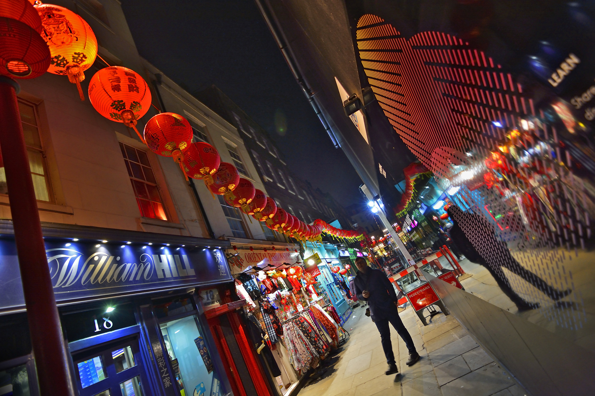 Chinatown's Passageway Reflections