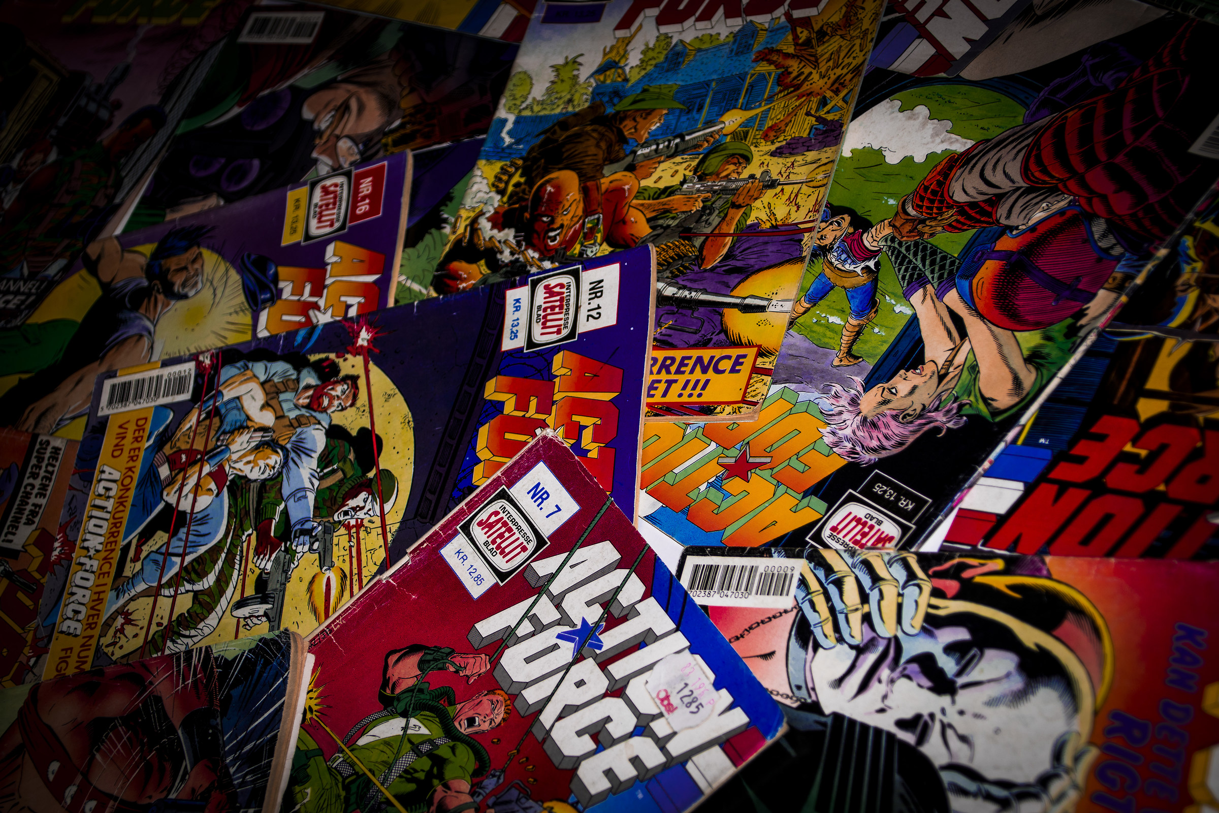 Danish g.i. Joe comics