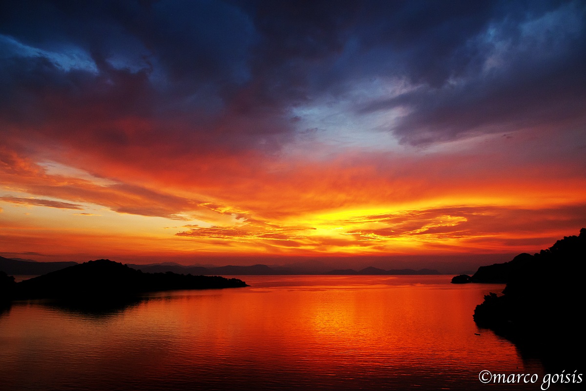 Alba a Mljet (Croazia)