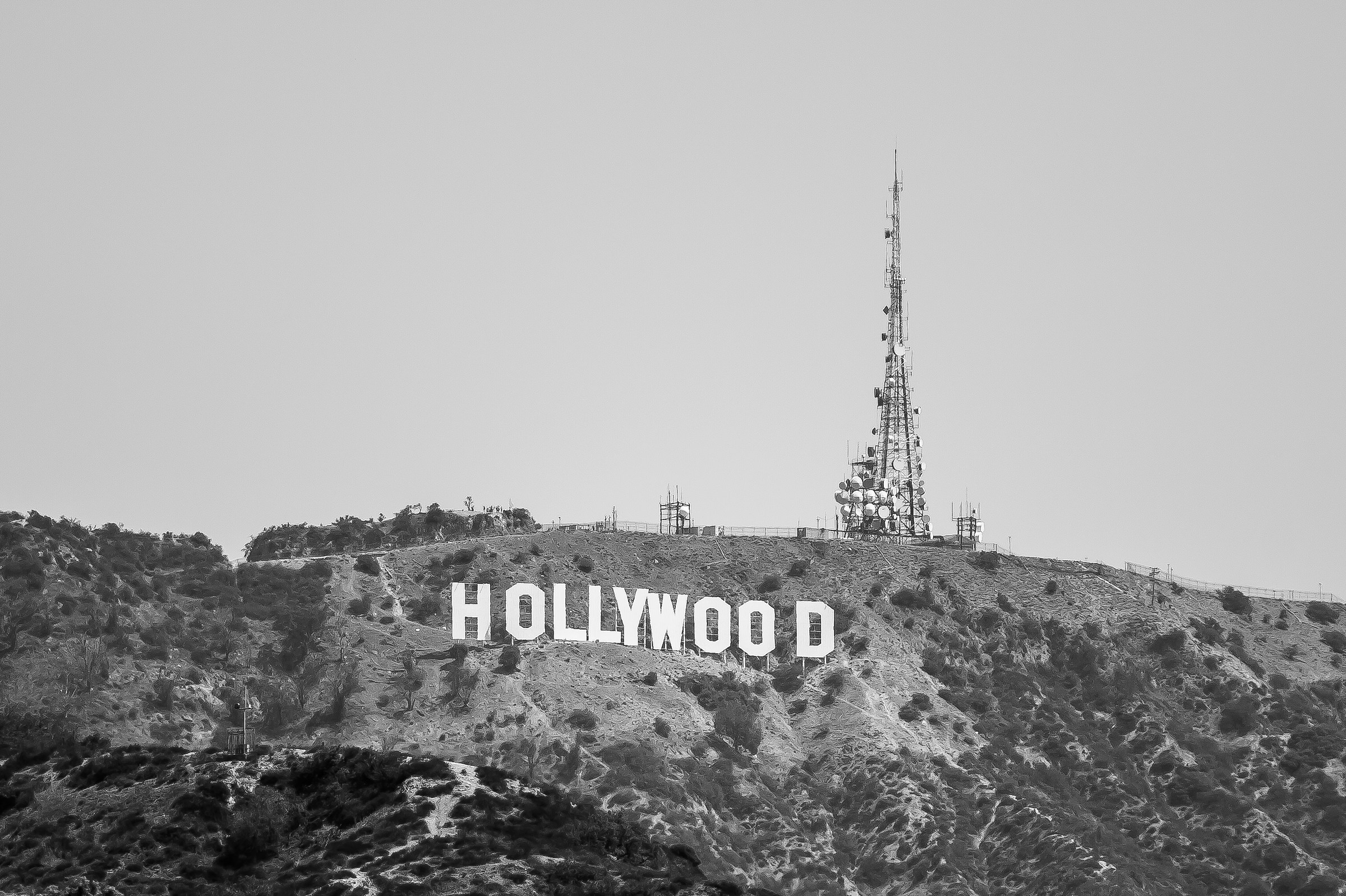 Hollywood view from H.Boulevard