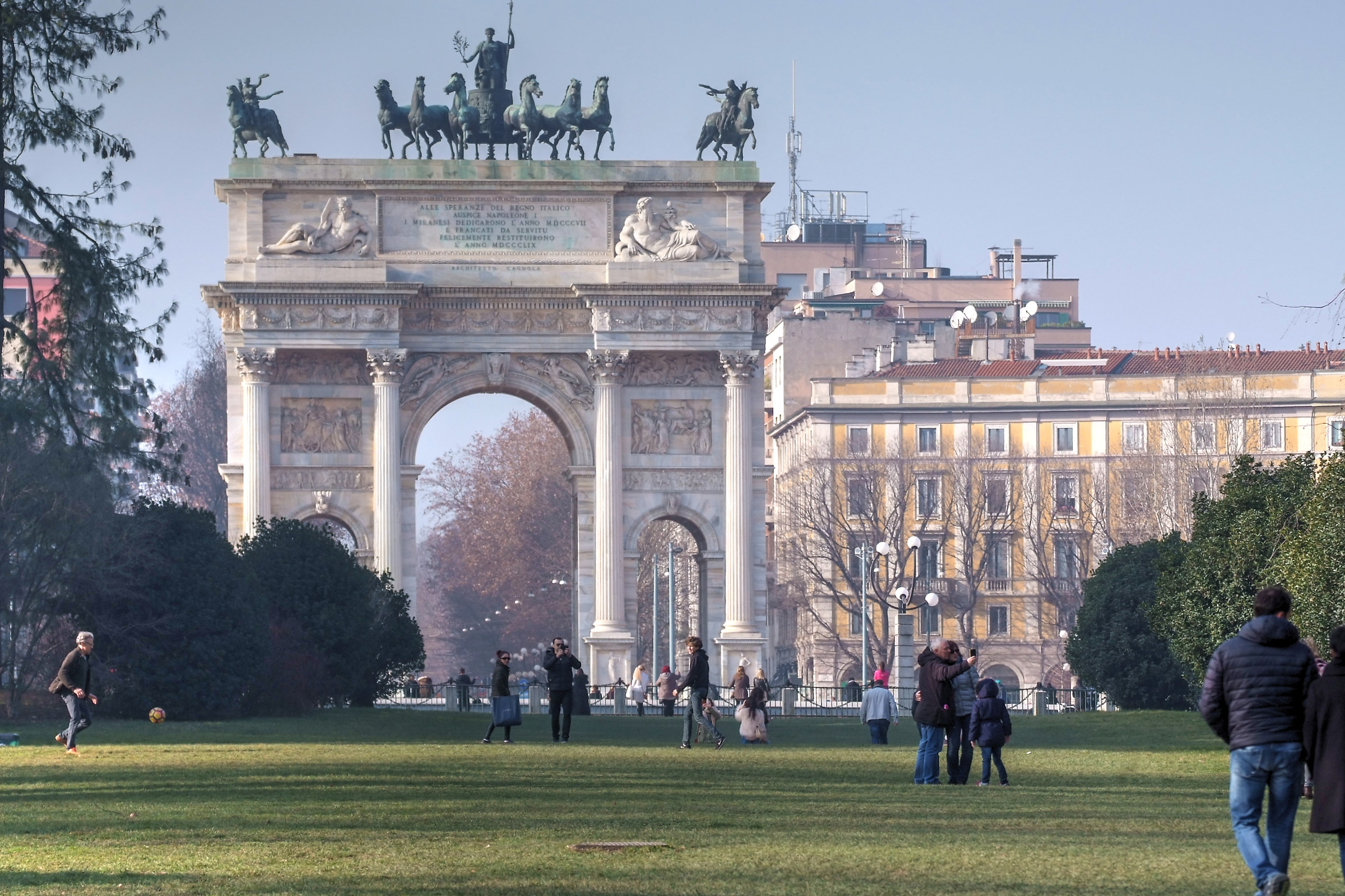Arco della Pace, Parco Sempione