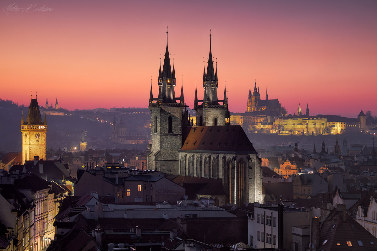 Praga at Twilight