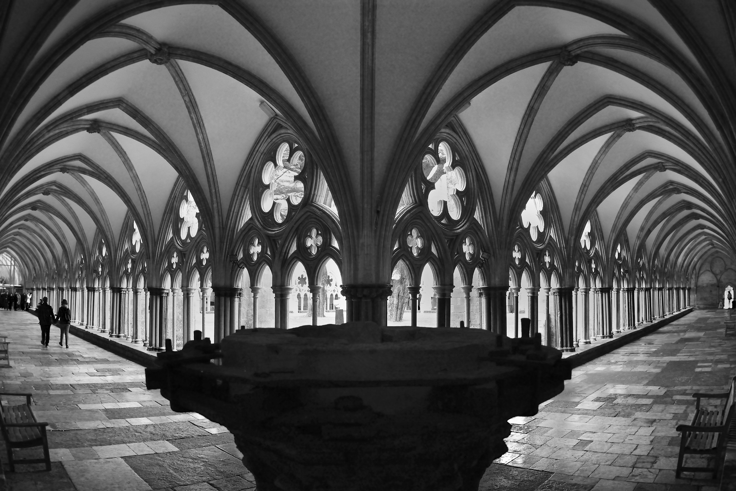 Cattedrale di Salisbury Chiostro