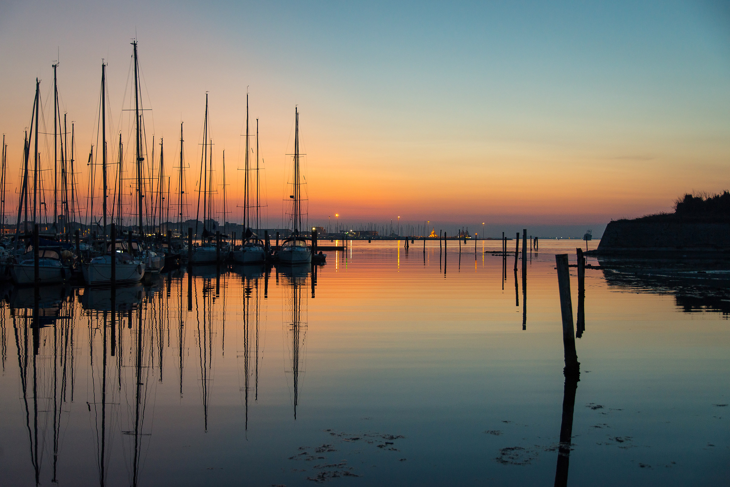 Tramonto a Porto San Felice