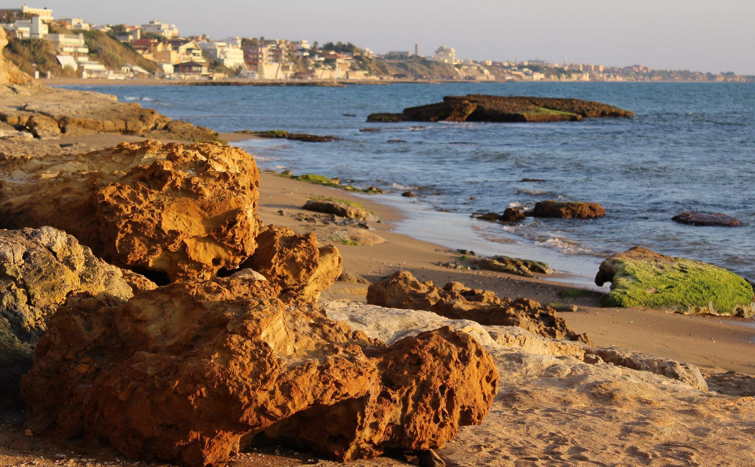 The colors of the sea