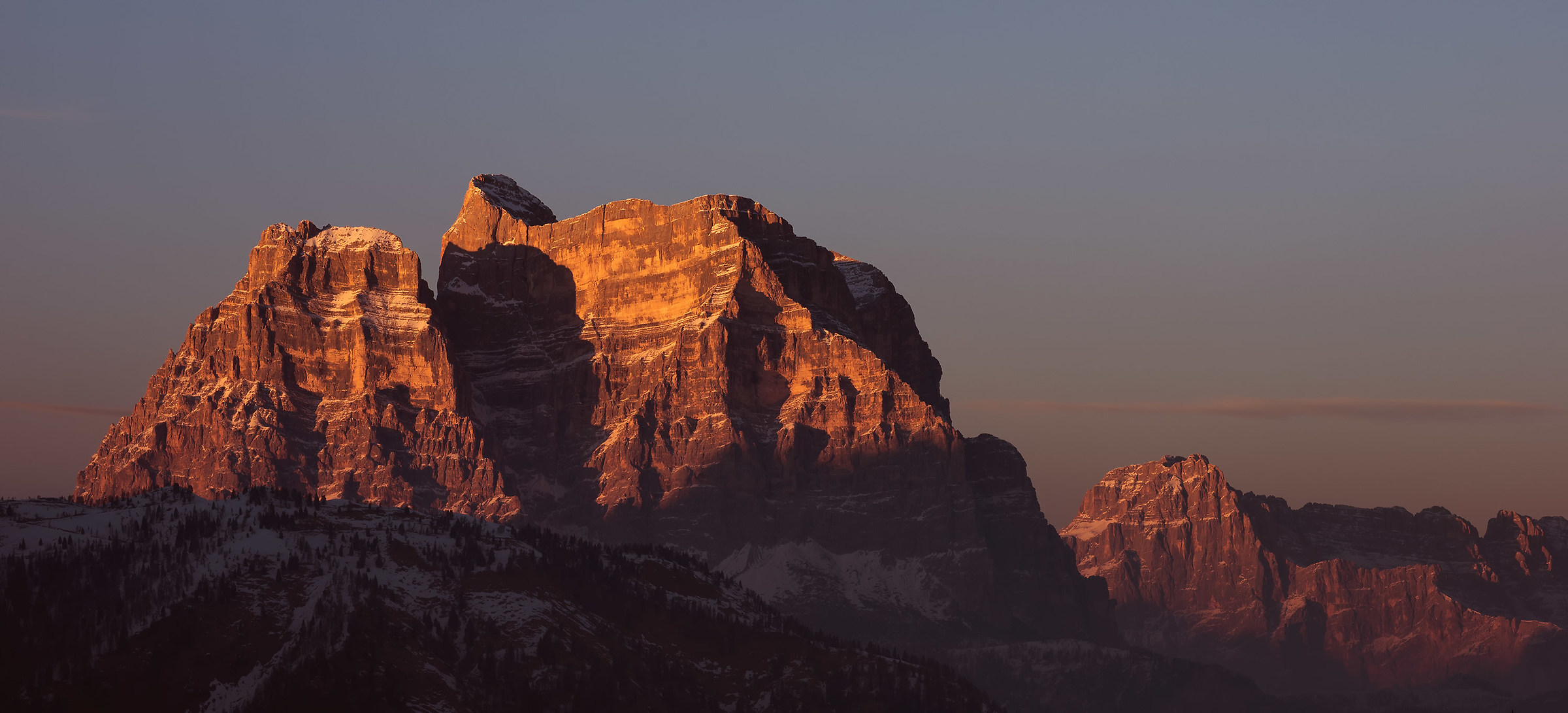 Monte Pelmo Sunset