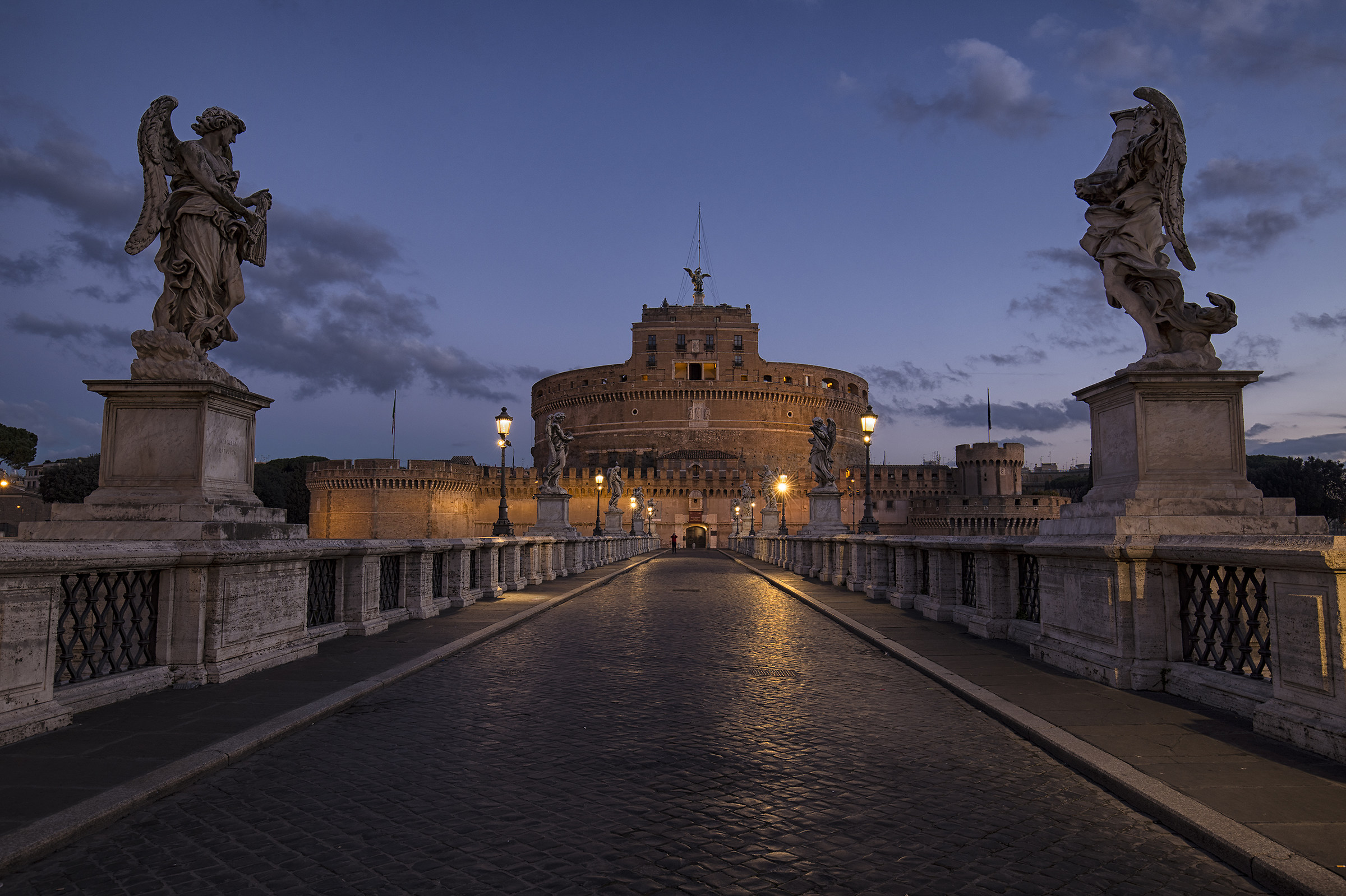 la fortezza protetta dagli angeli