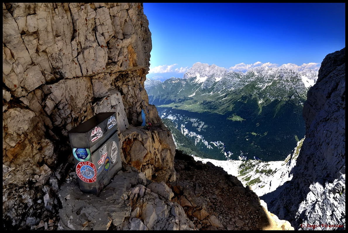 Window towards Montasio