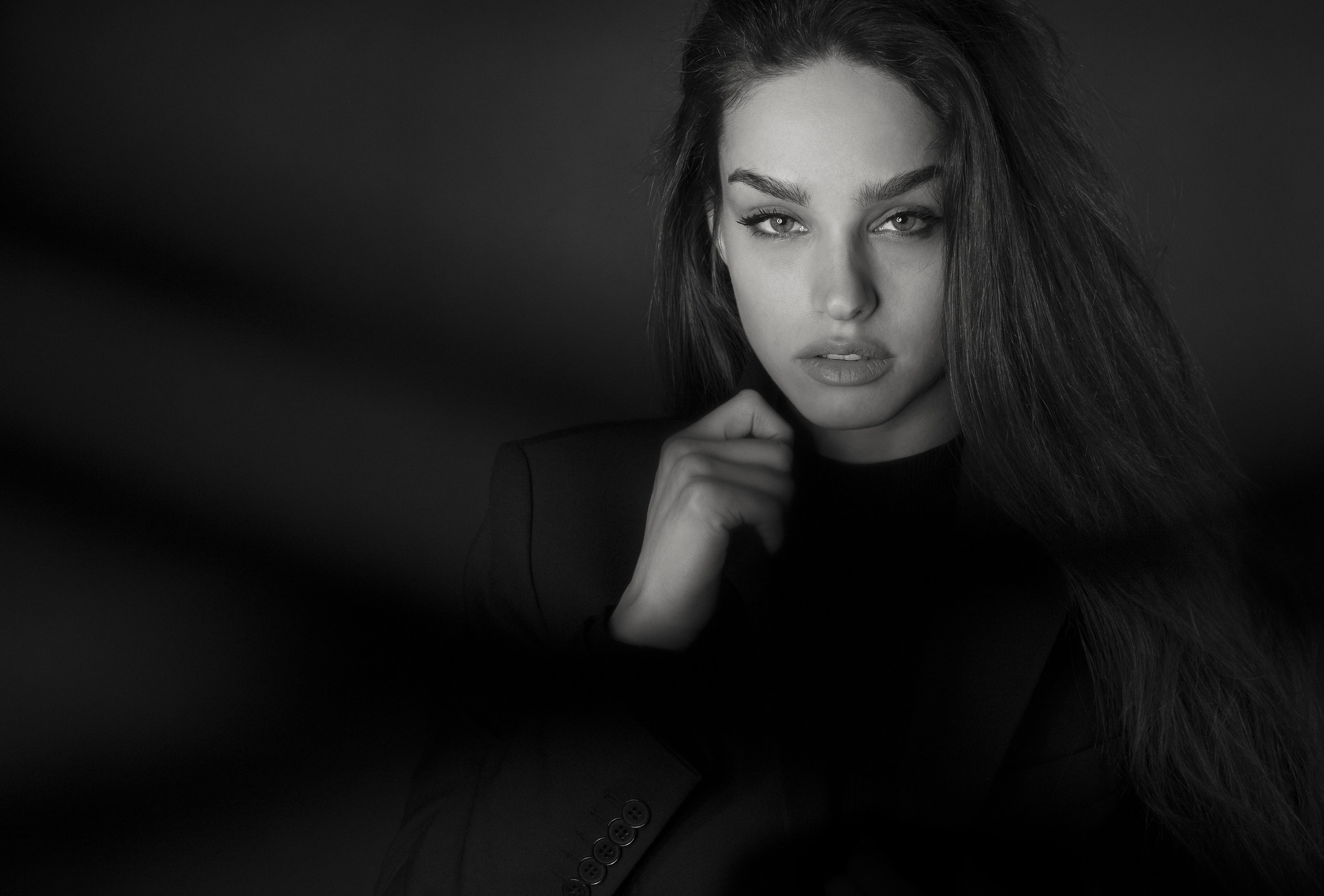 The five blacks buttons