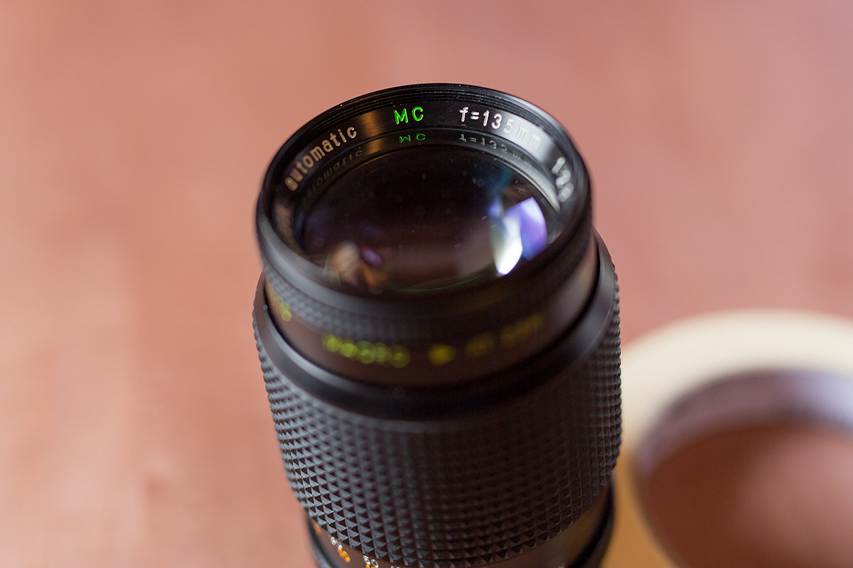 kenlock automatic 135mm f2.8