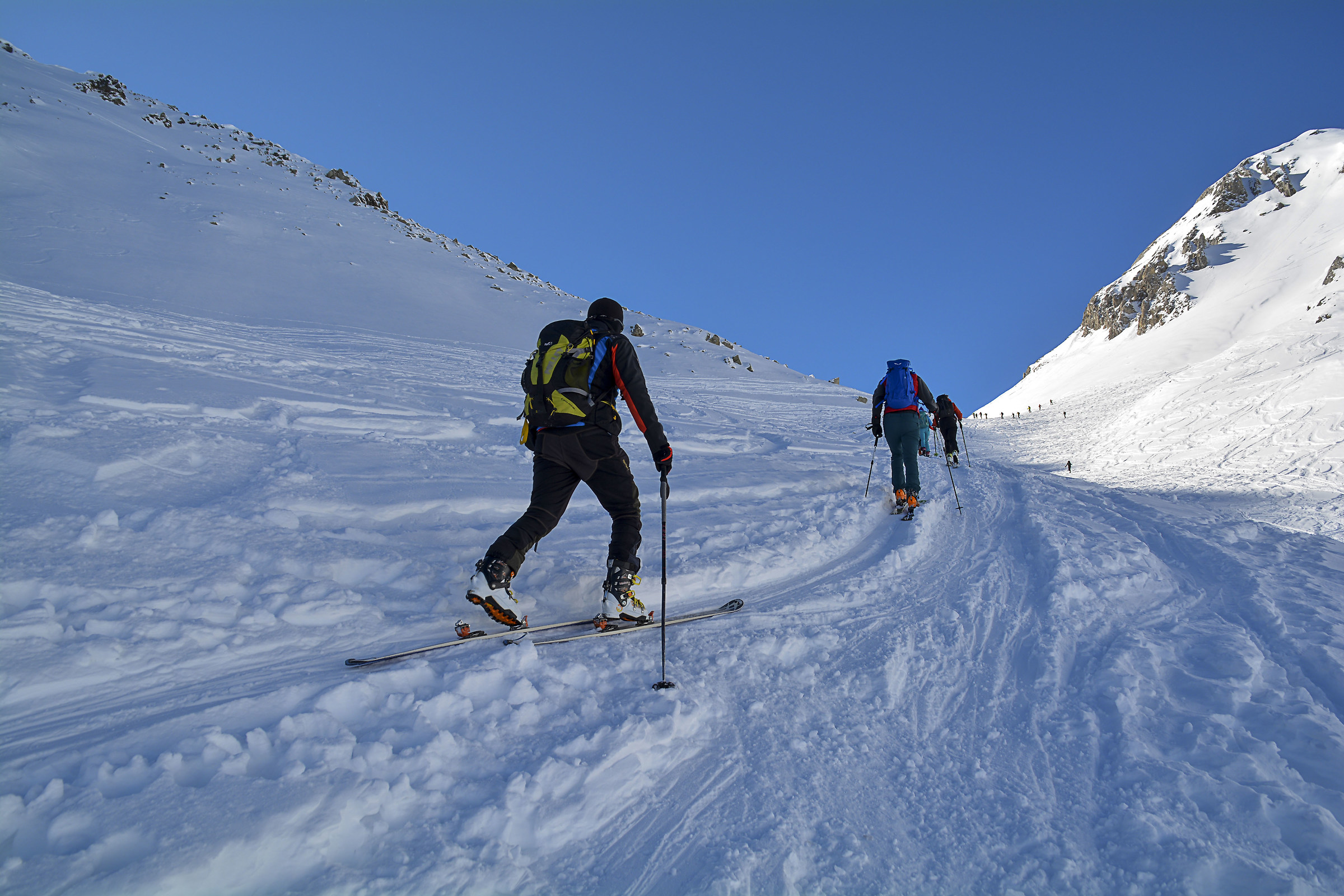 Salita al colle serena