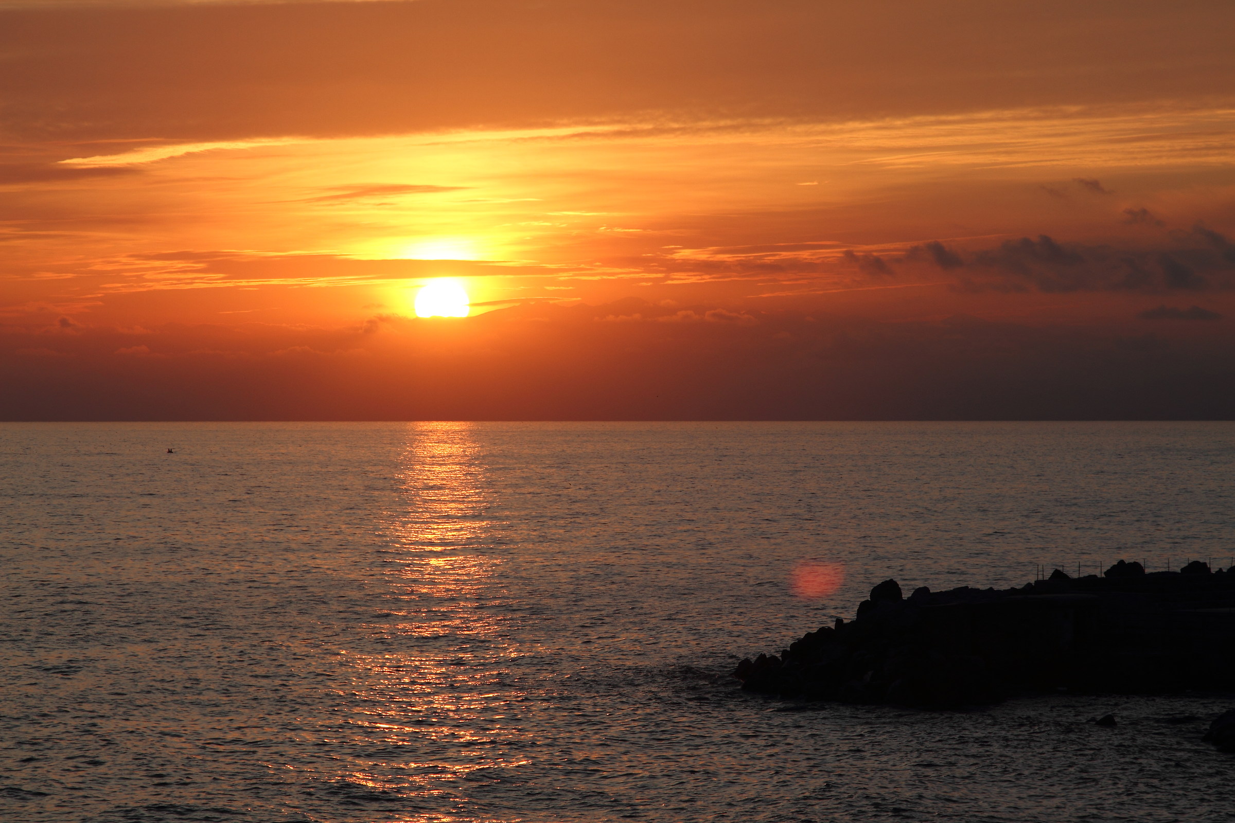 Ligurian sunset