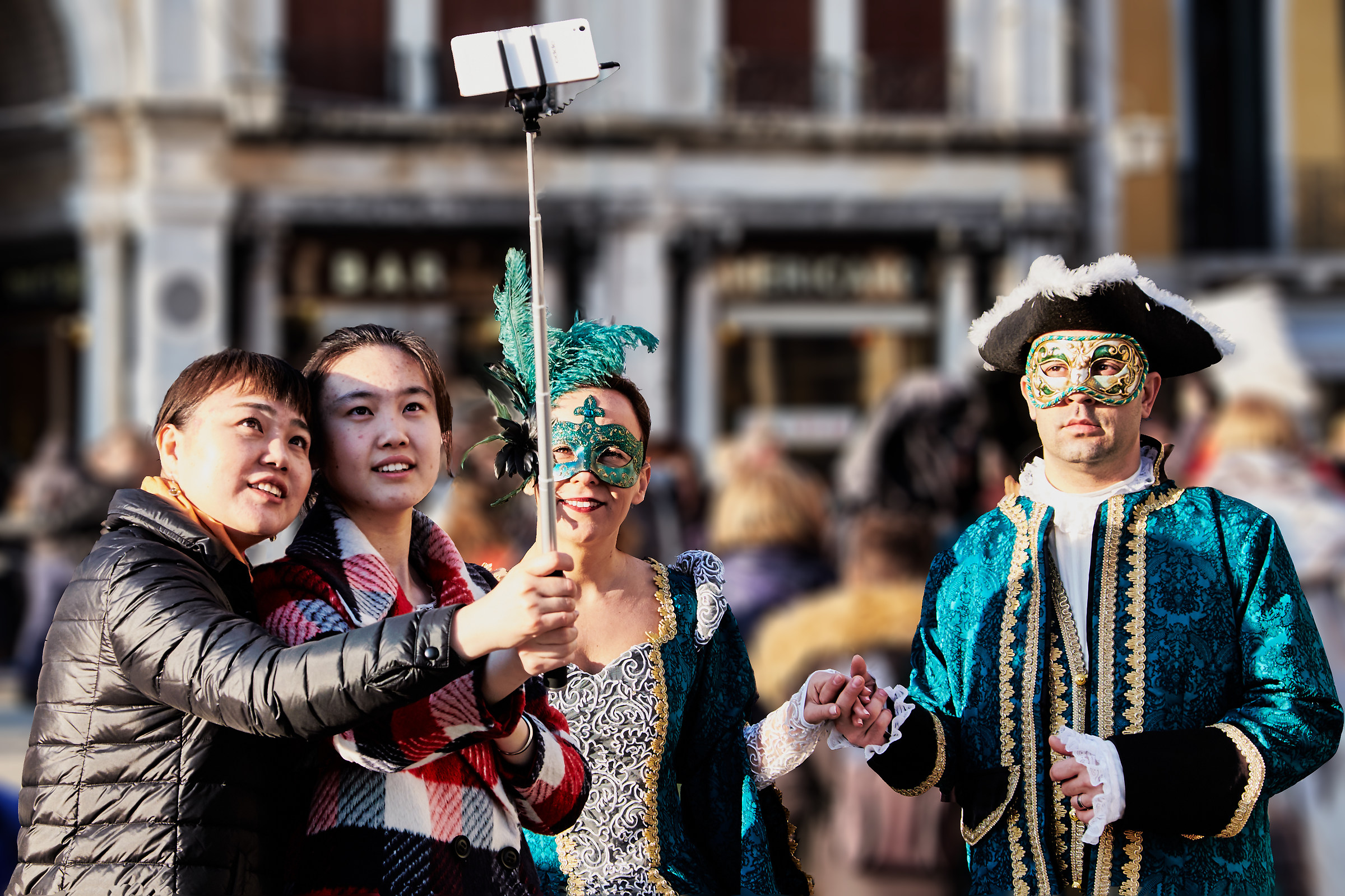 selfiemania a Venezia