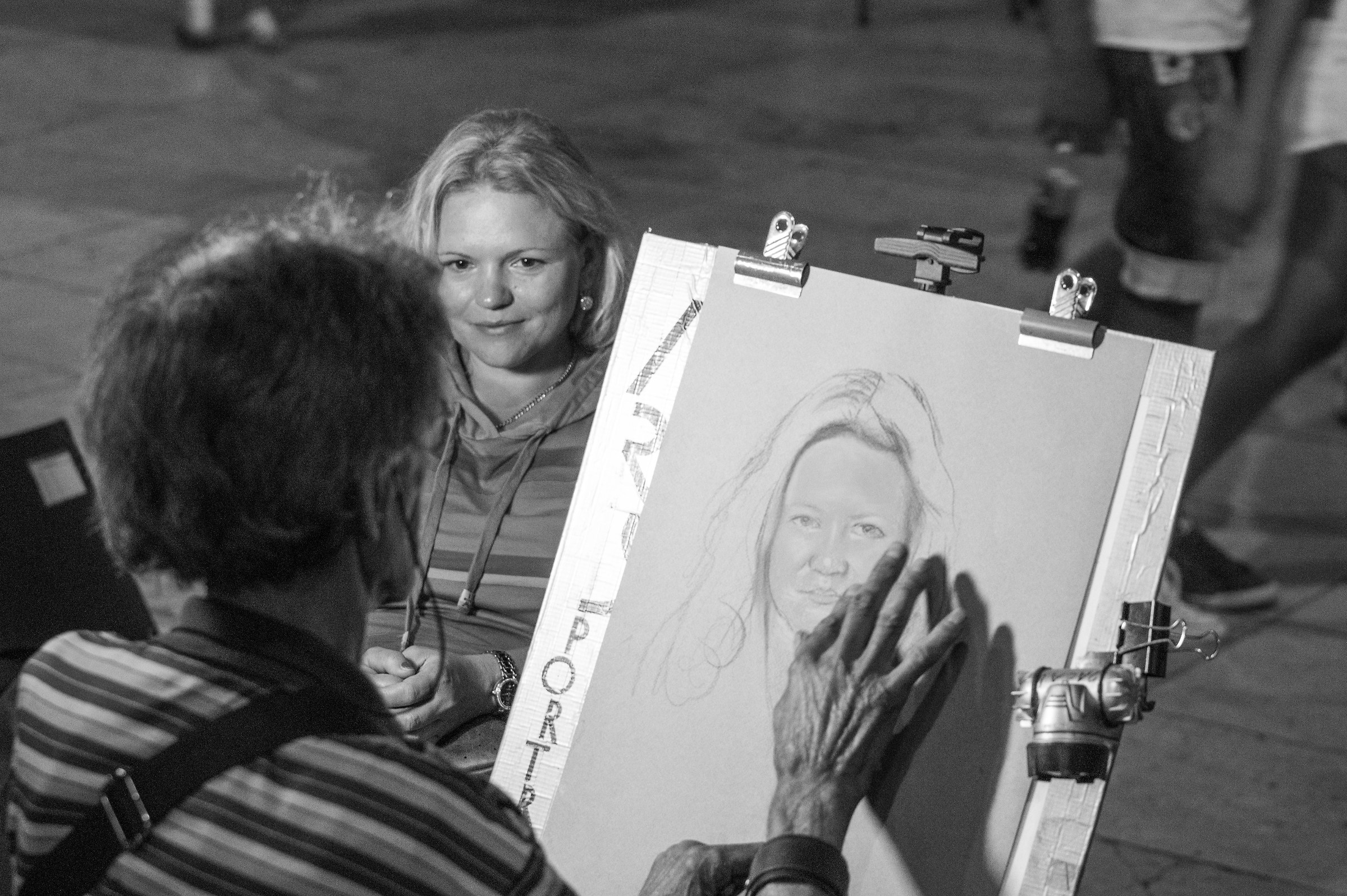 Portrait of a portrait