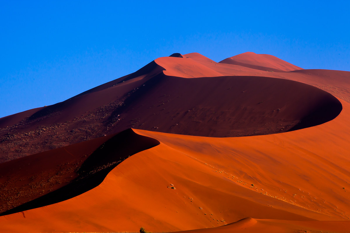 The gentle lines of the Namib
