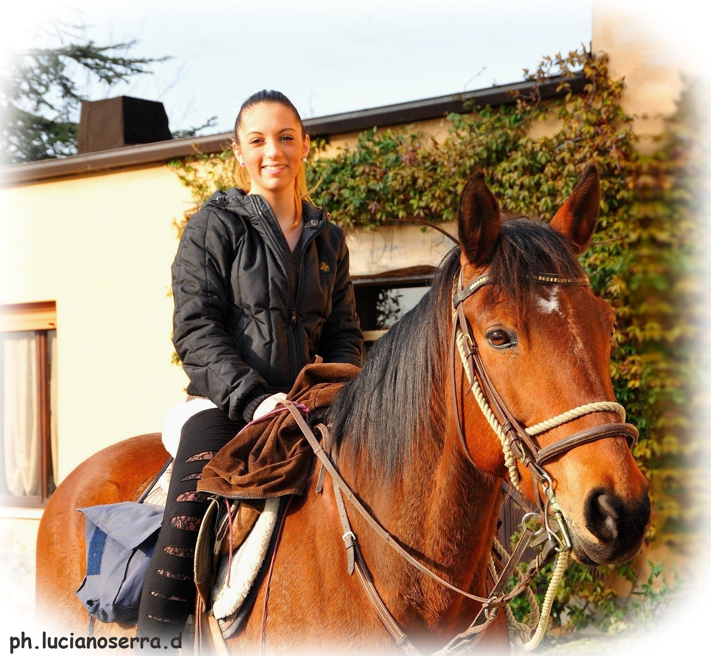 Serena... a cavallo
