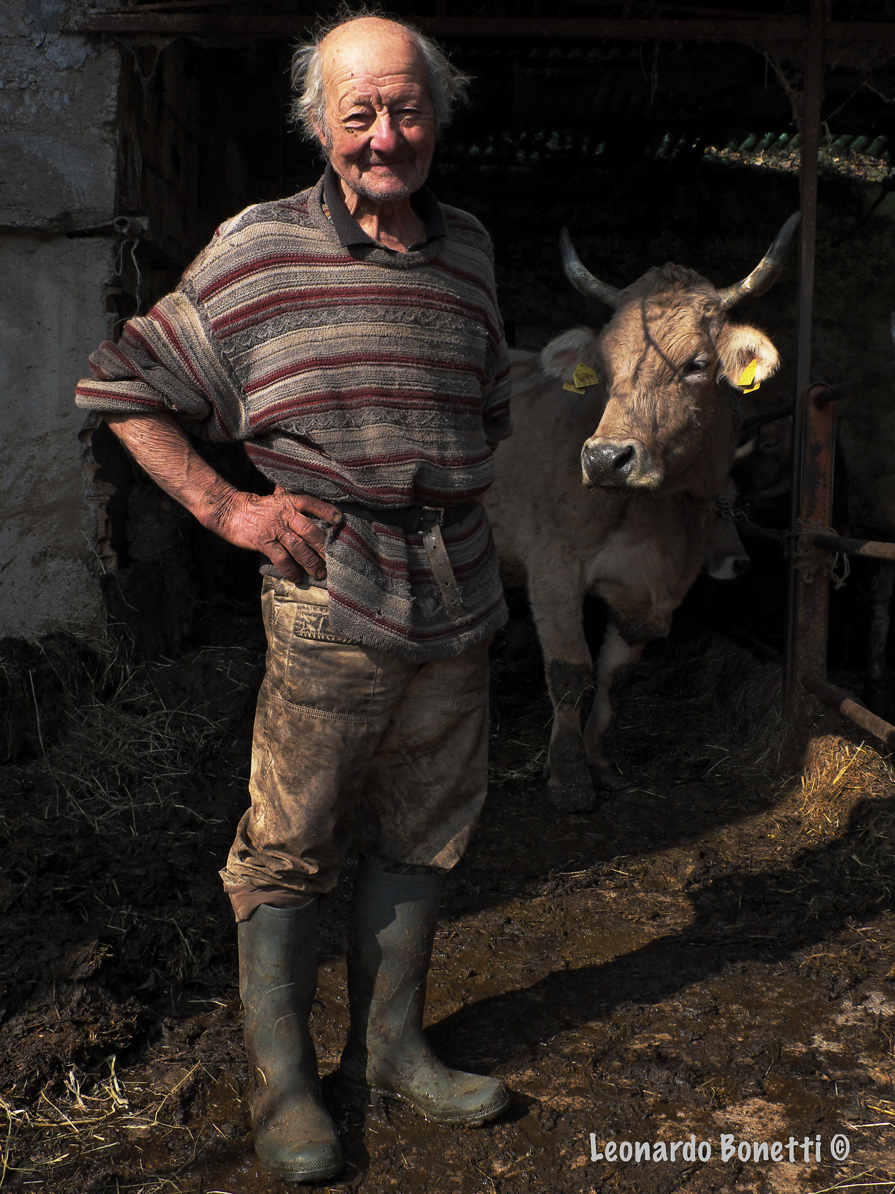 Amara terra mia, amara e bella. Il contadino.