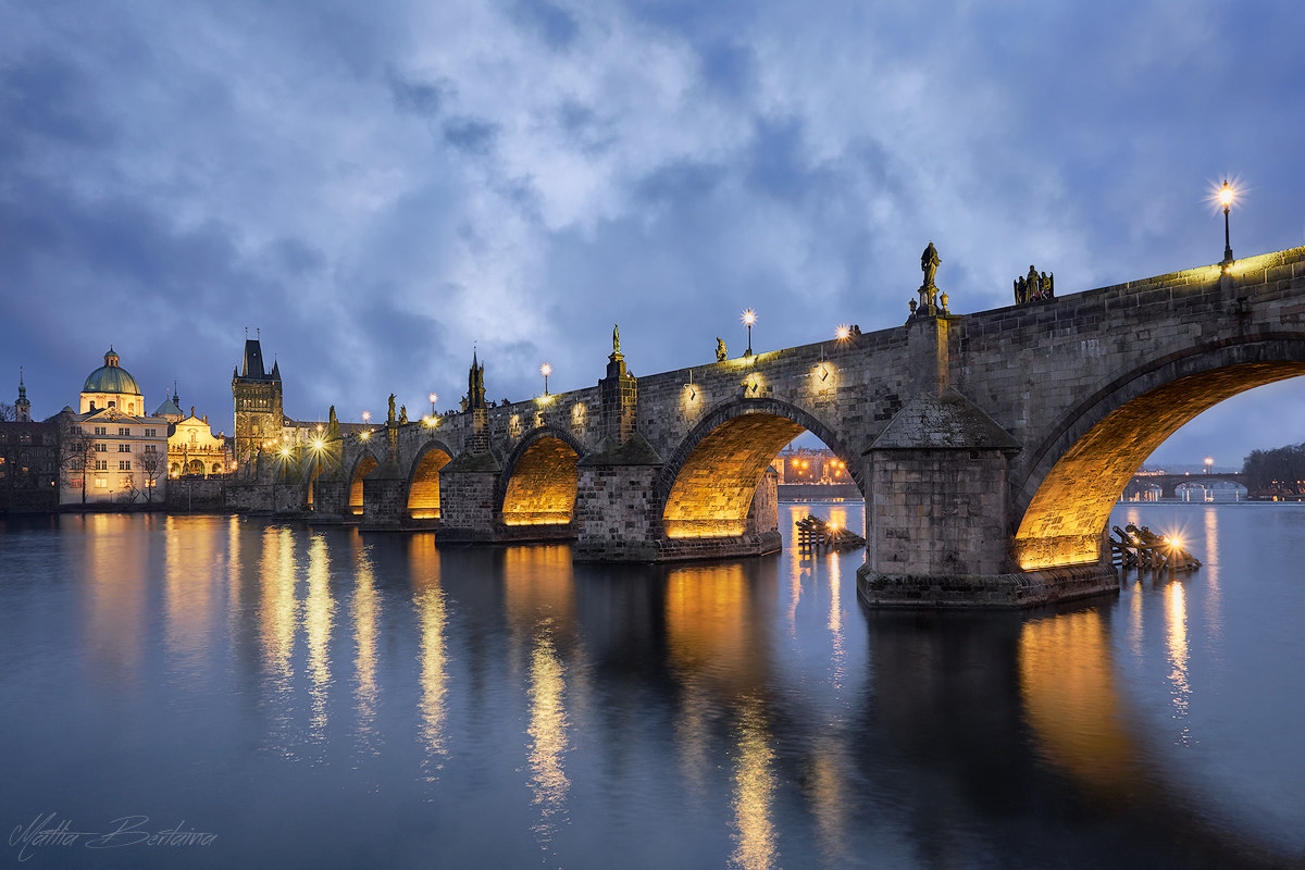 Charles Bridge at Night