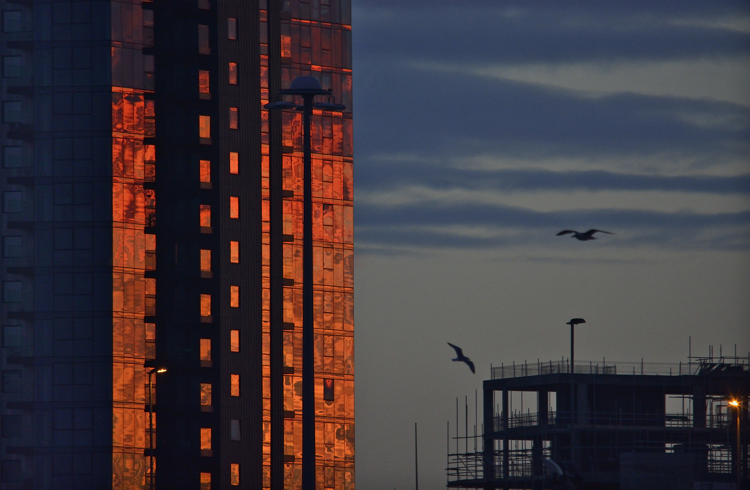 Una urbano Alba Molto
