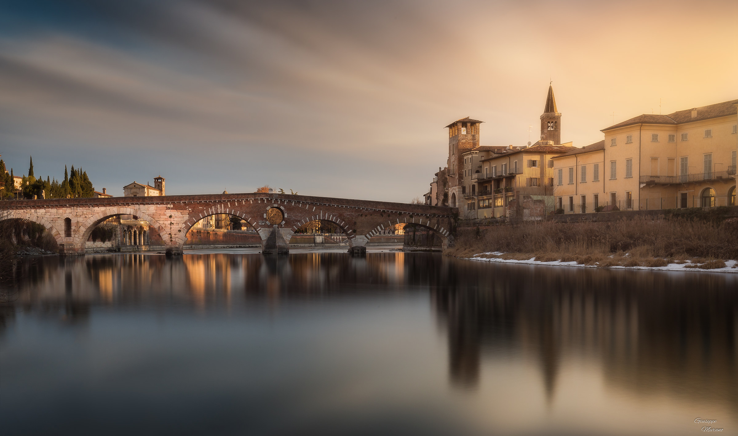 Un tramonto veronese..