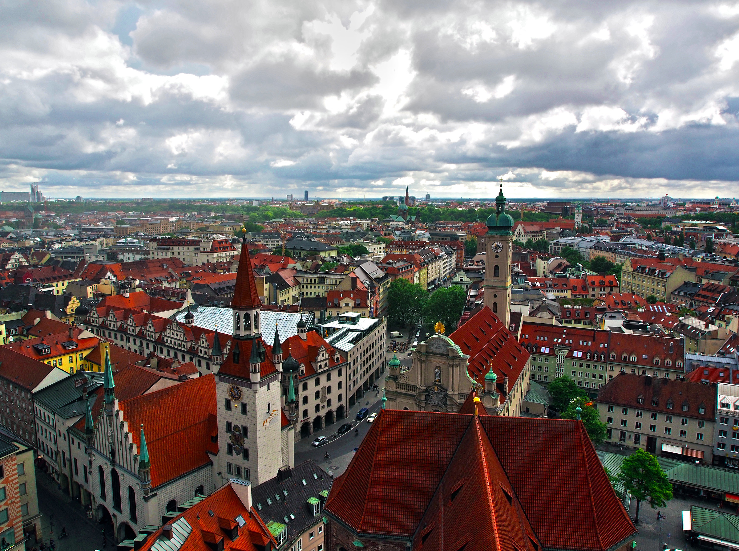 Monaco di Baviera, panorama HDR