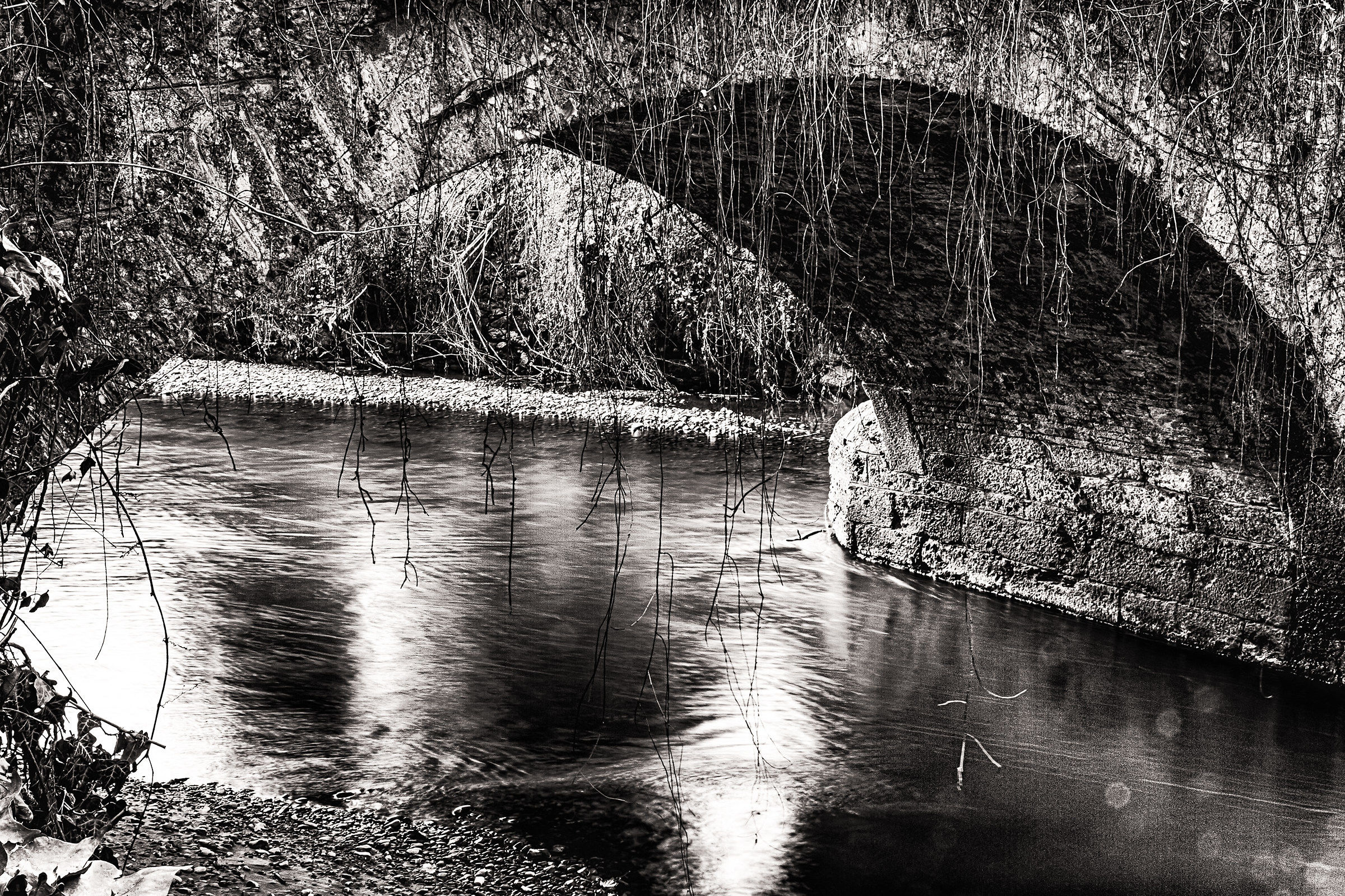 Fiume Lambro ponte Canonica