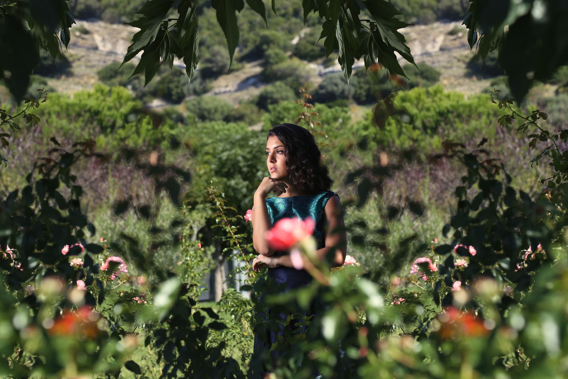 surrounded by the nature