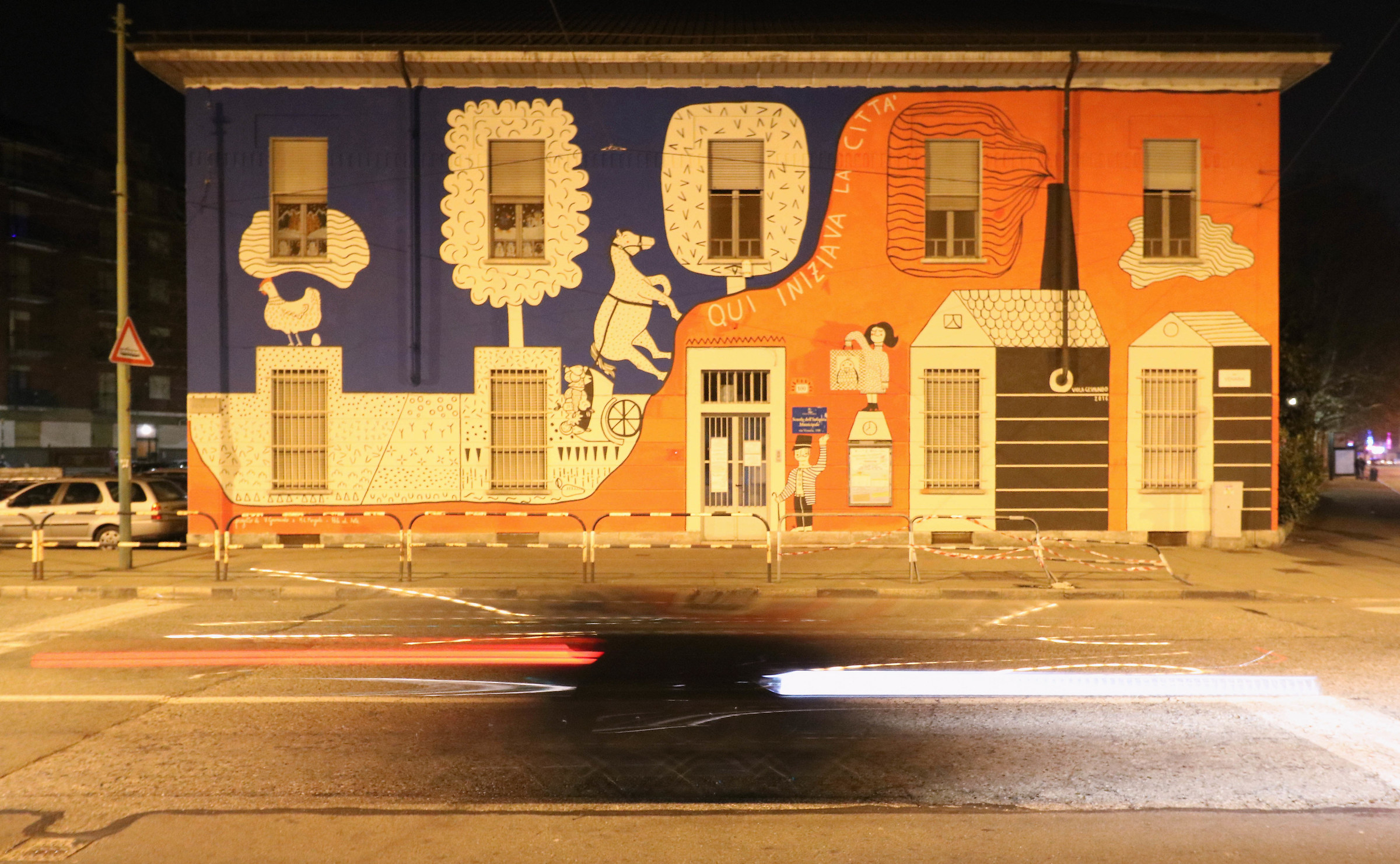 Where begins the city