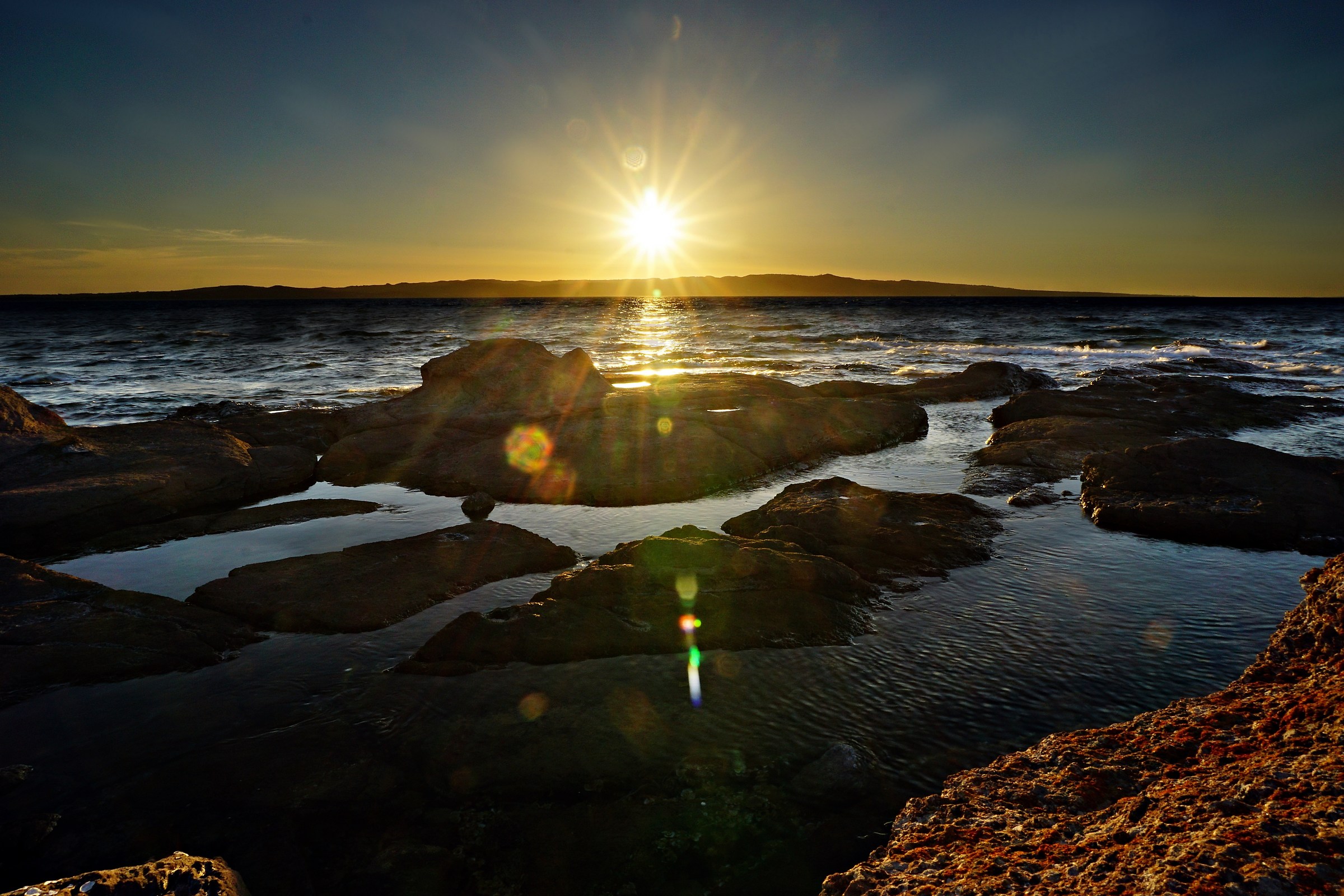HDR Tramonto a Calasetta sull'Isola di S. Antioco