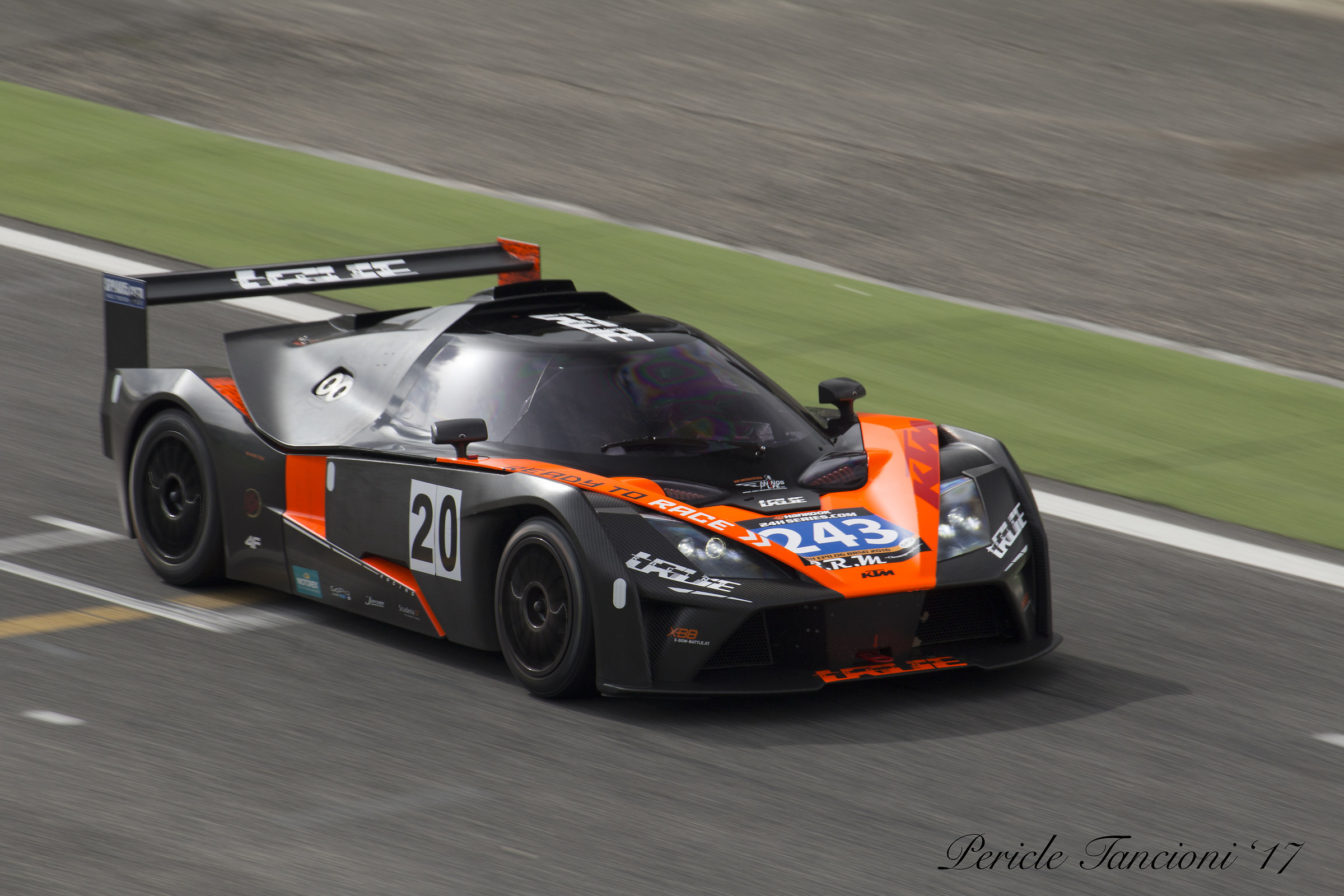 KTM X-Bow GT4 Kateyama test Vallelunga