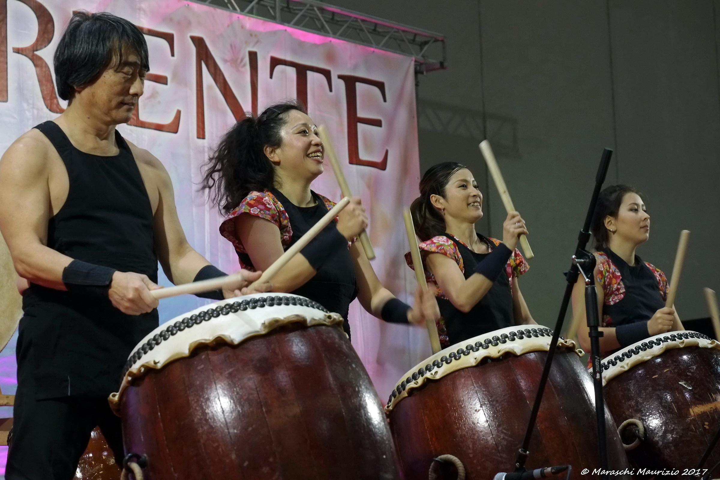 Masa Daiko esibizione di tamburi giapponesi